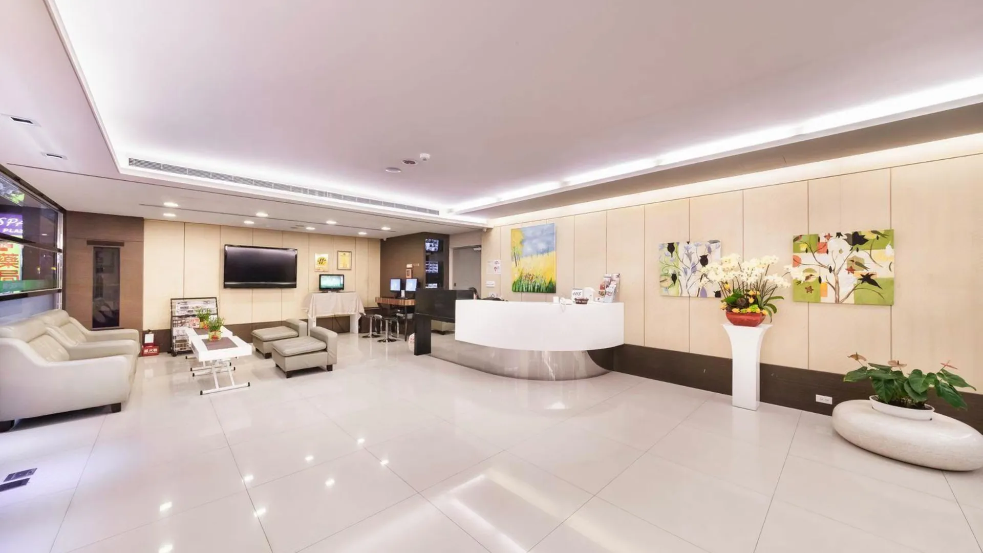 타이베이 그린 월드 린센 3성급 호텔 로비