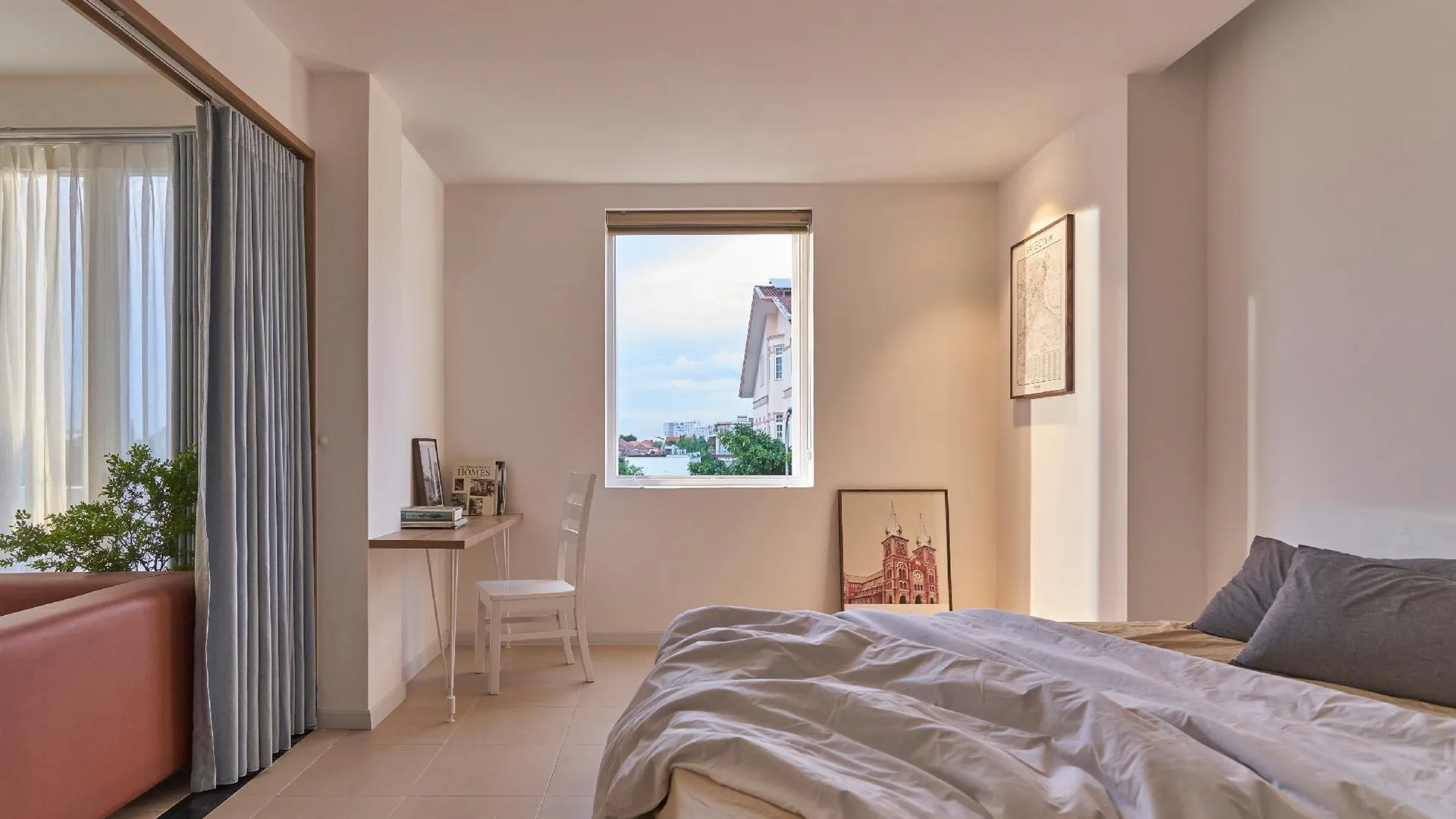 호치민 M 빌리지 리빙 응우옌 반 흐엉 3성급 호텔 스위트룸