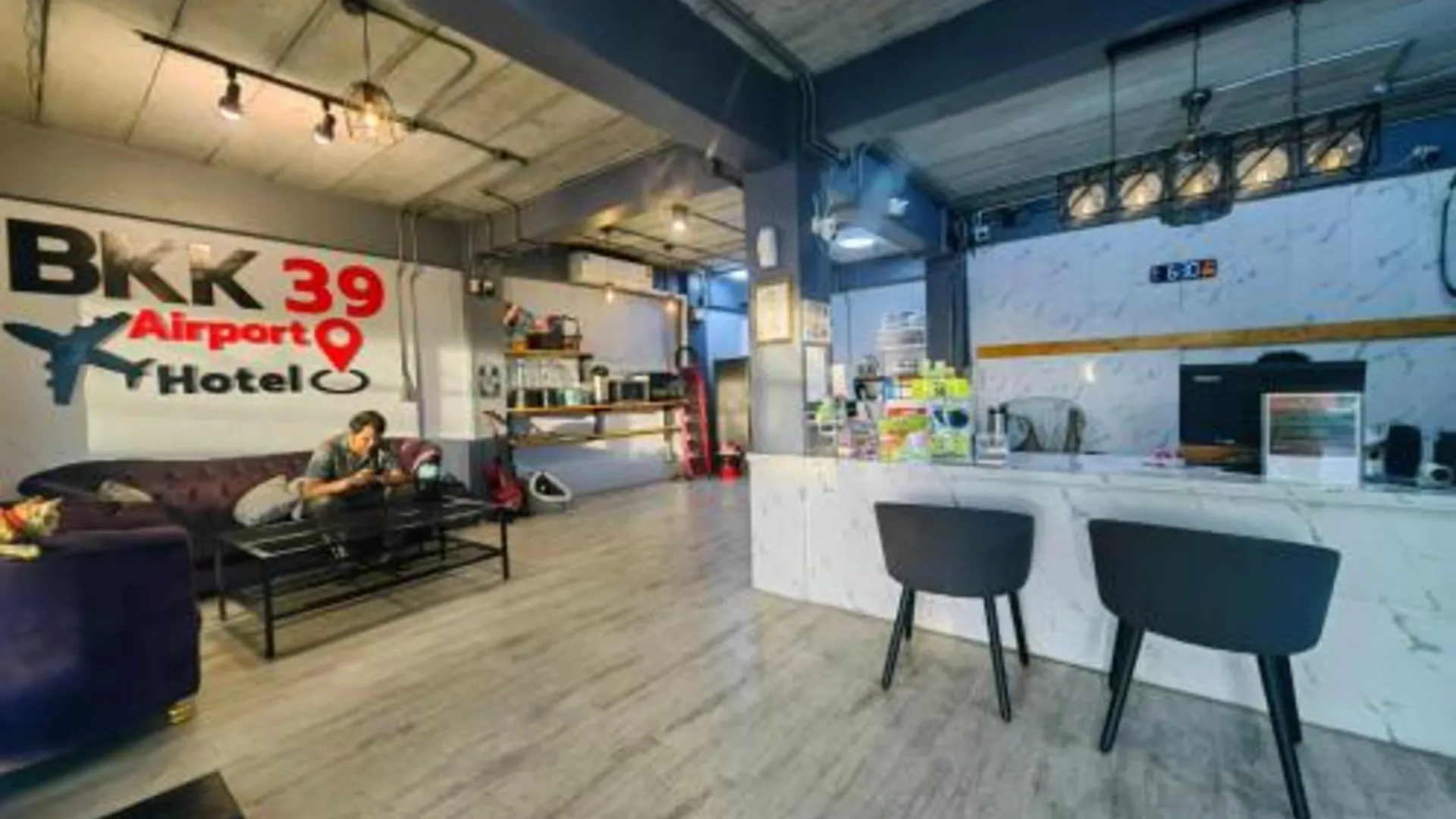 방콕 Bkk39 Airport hotel 2성급 호텔 레스토랑