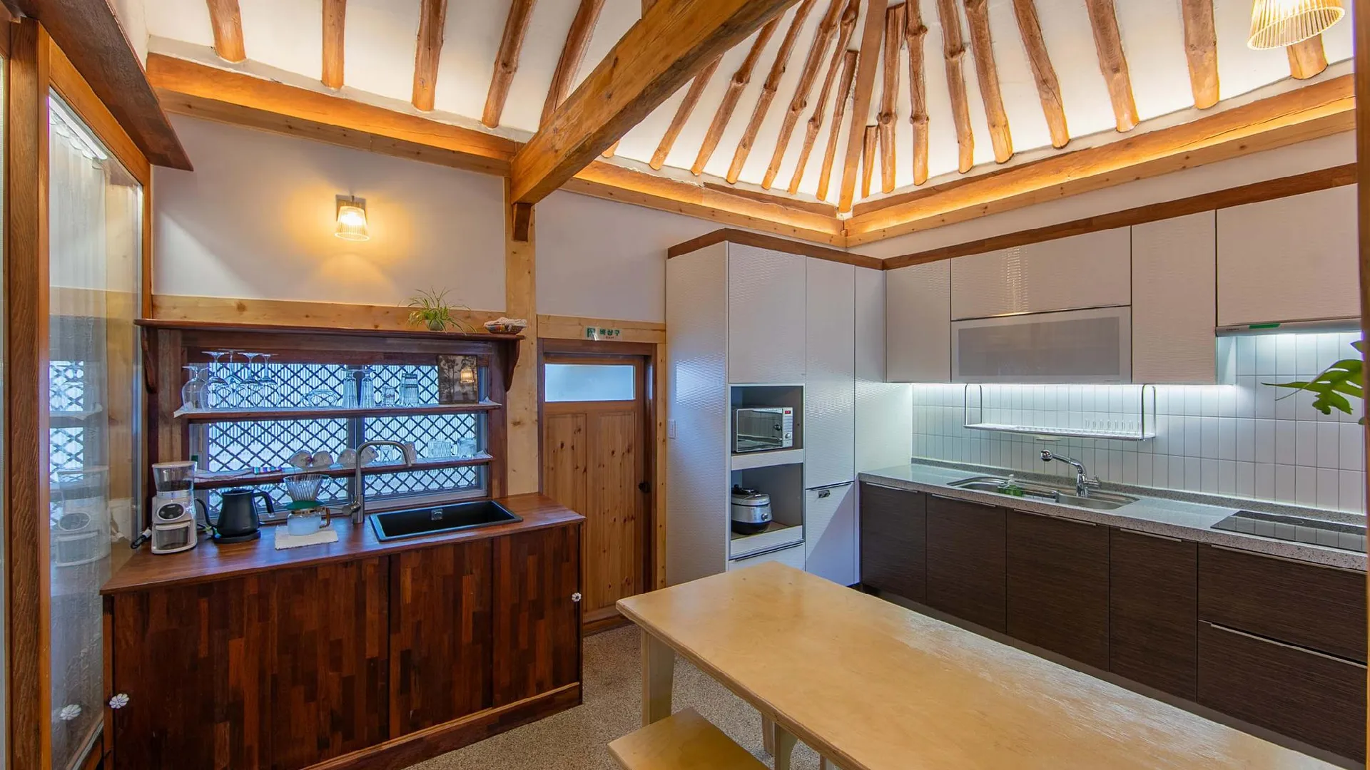 영양군 청송 눈떠보니 청송 한옥펜션 2성급 게스트하우스 전망