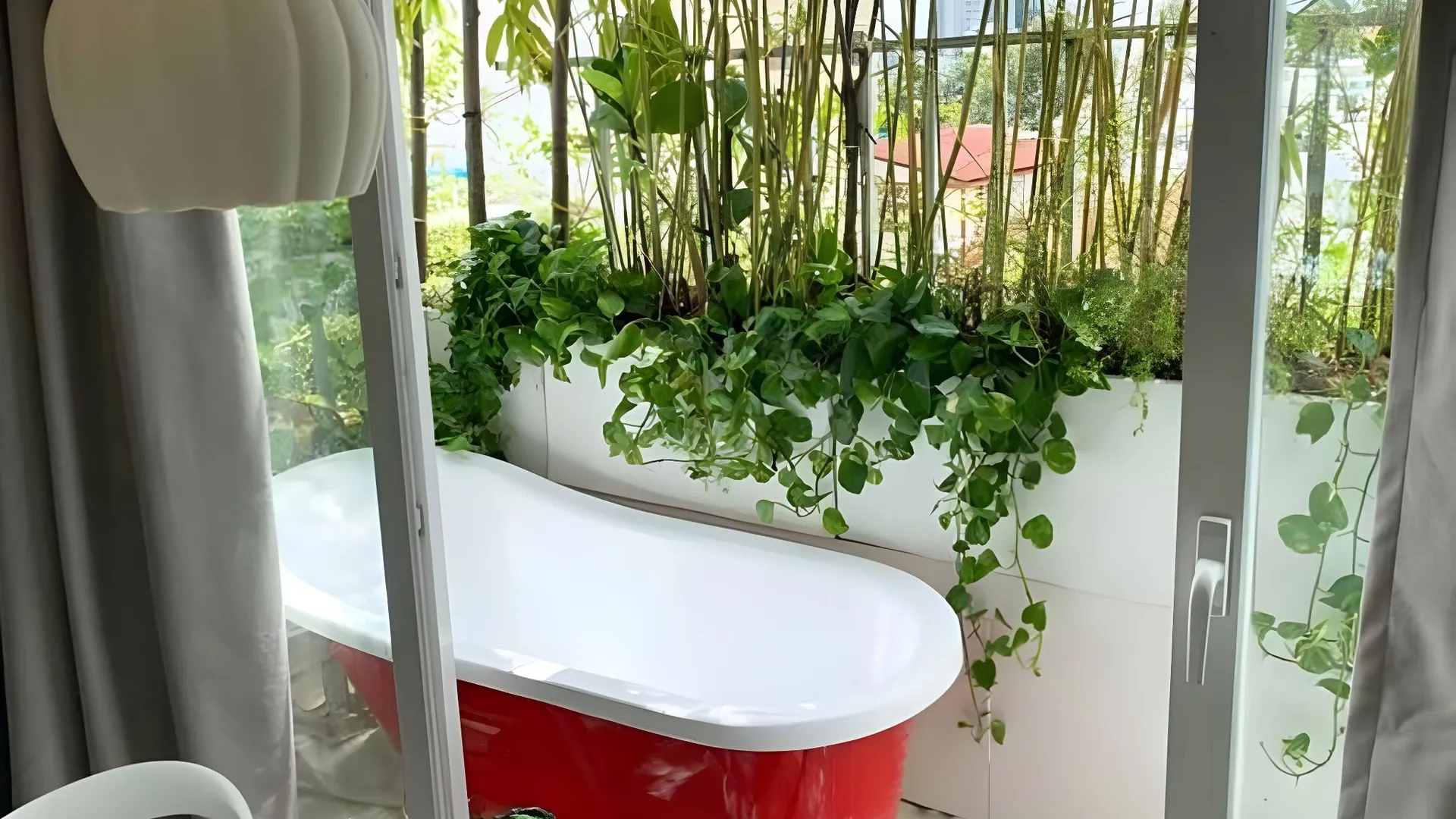 호치민 베드 인 타운 사이공 3성급 호텔 전망