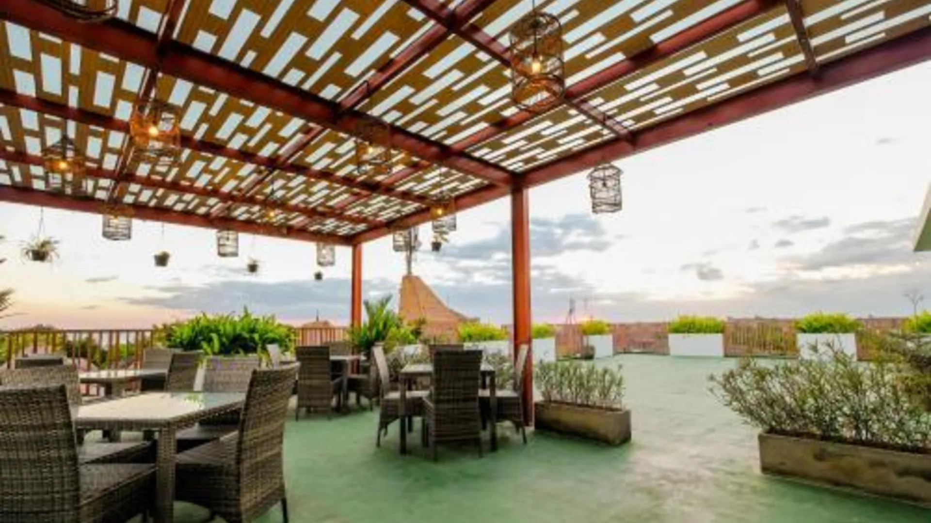 발리 파필론 에코비치 3성급 호텔 레스토랑