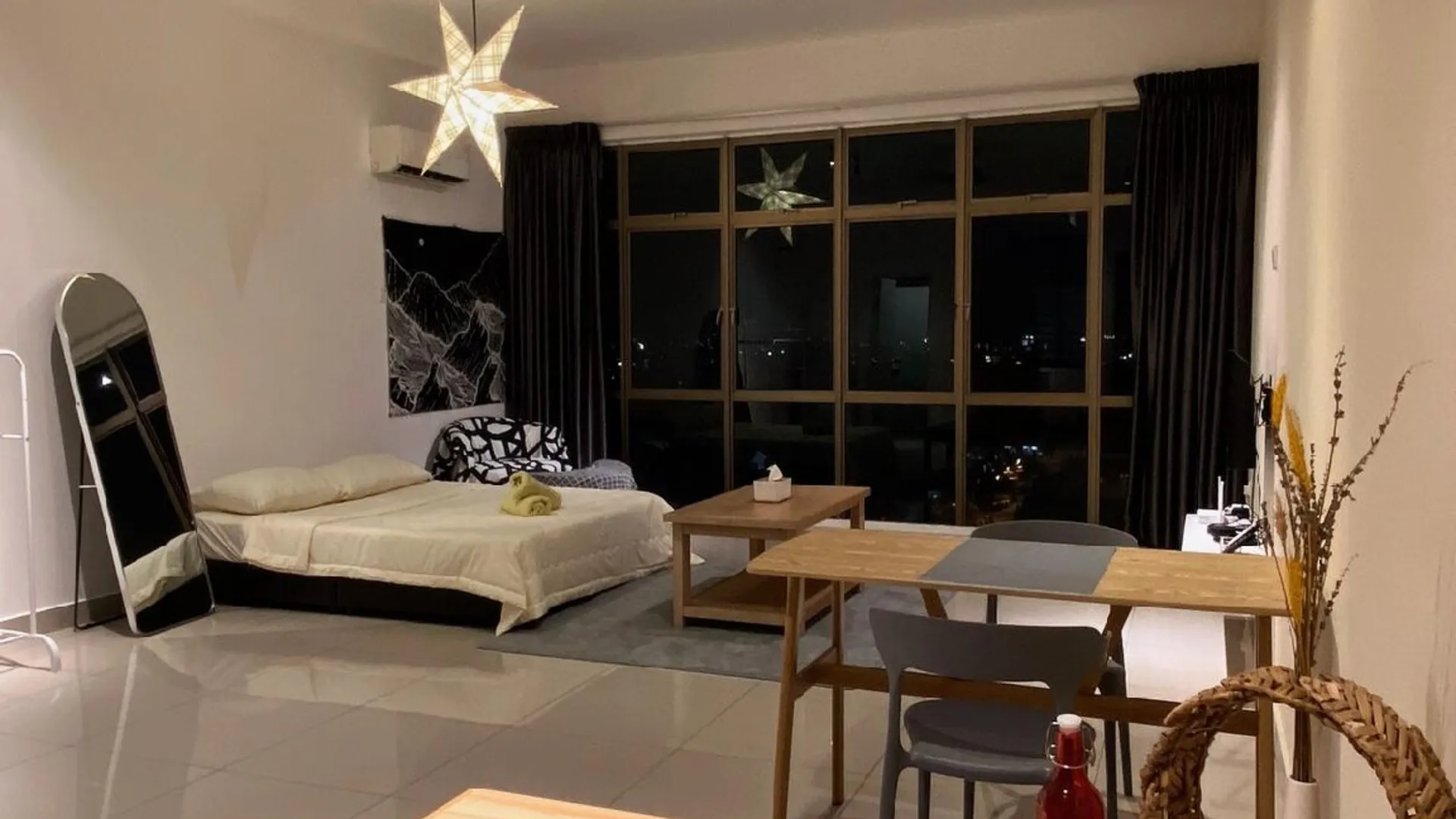 조호바루 / 조호르바루 테브라우의 프라이빗 하우스 (45m², 침실 1개, 프라이빗 욕실 1개) 3성급 게스트하우스 전망