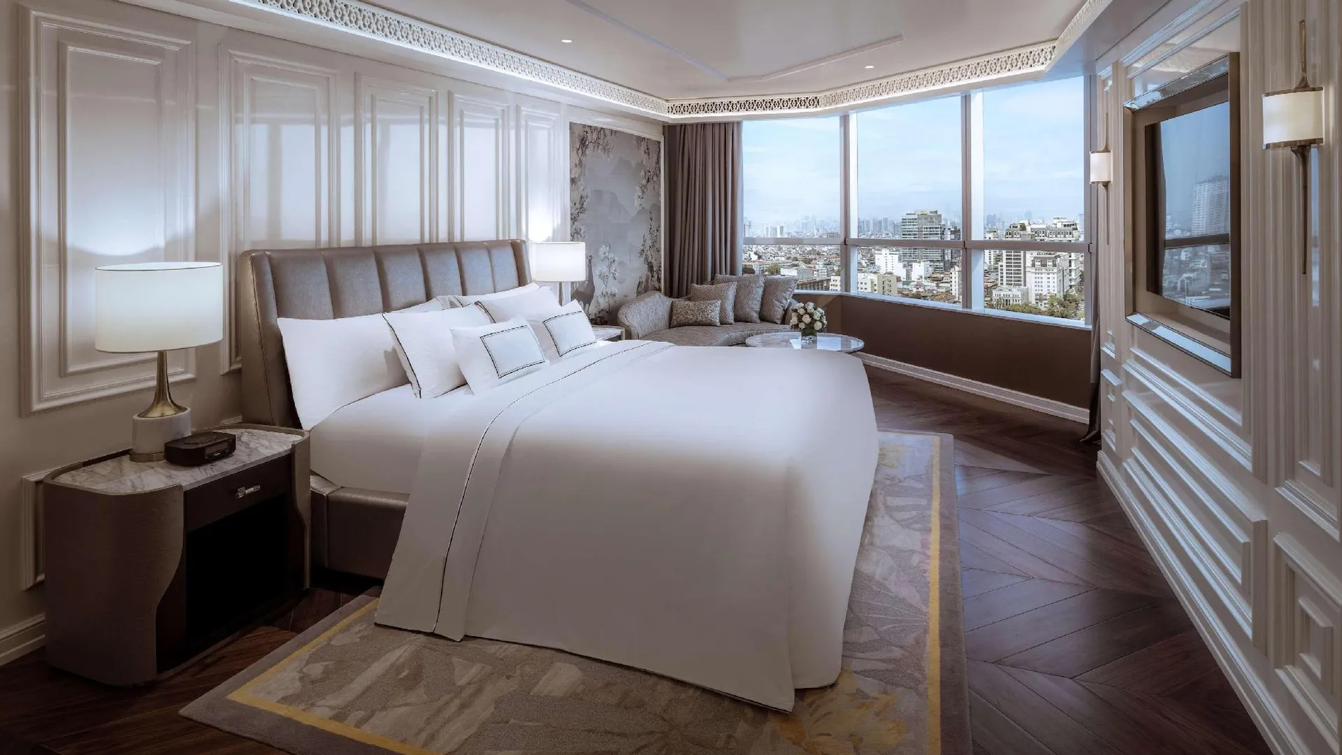 하노이 멜리아 하노이 호텔 5성급 호텔 스위트룸