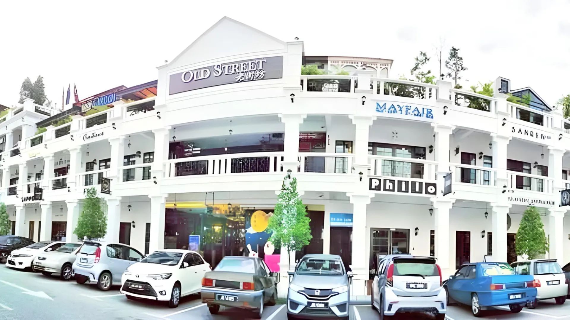 바투 파핫 바투 파핫 시티 센터의 프라이빗 하우스 (799m², 침실 2개, 프라이빗 욕실 2개) 2성급 싱글룸 레스토랑