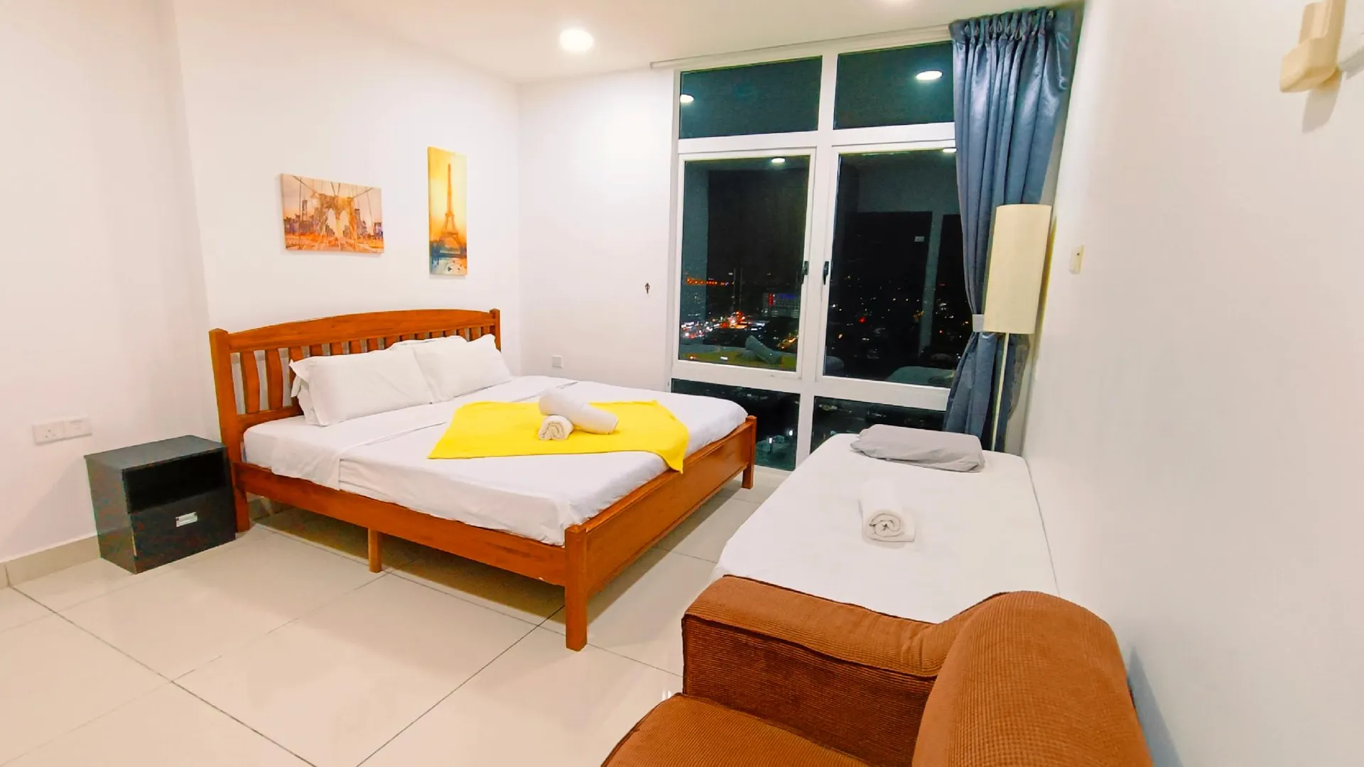 조호바루 / 조호르바루 조호바루 시내의 아파트먼트 (100m², 침실 3개, 프라이빗 욕실 2개) 4성급 싱글룸 객실