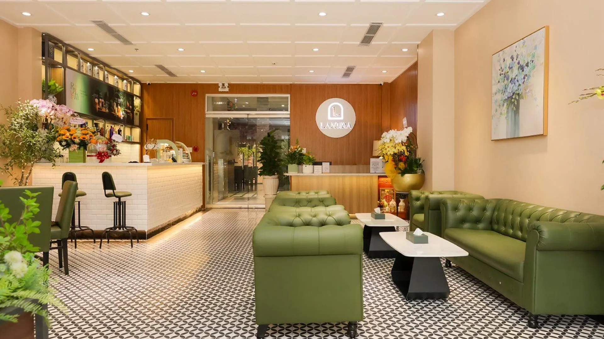 호치민 라누라 사이공 부티크 호텔 3성급 호텔 객실