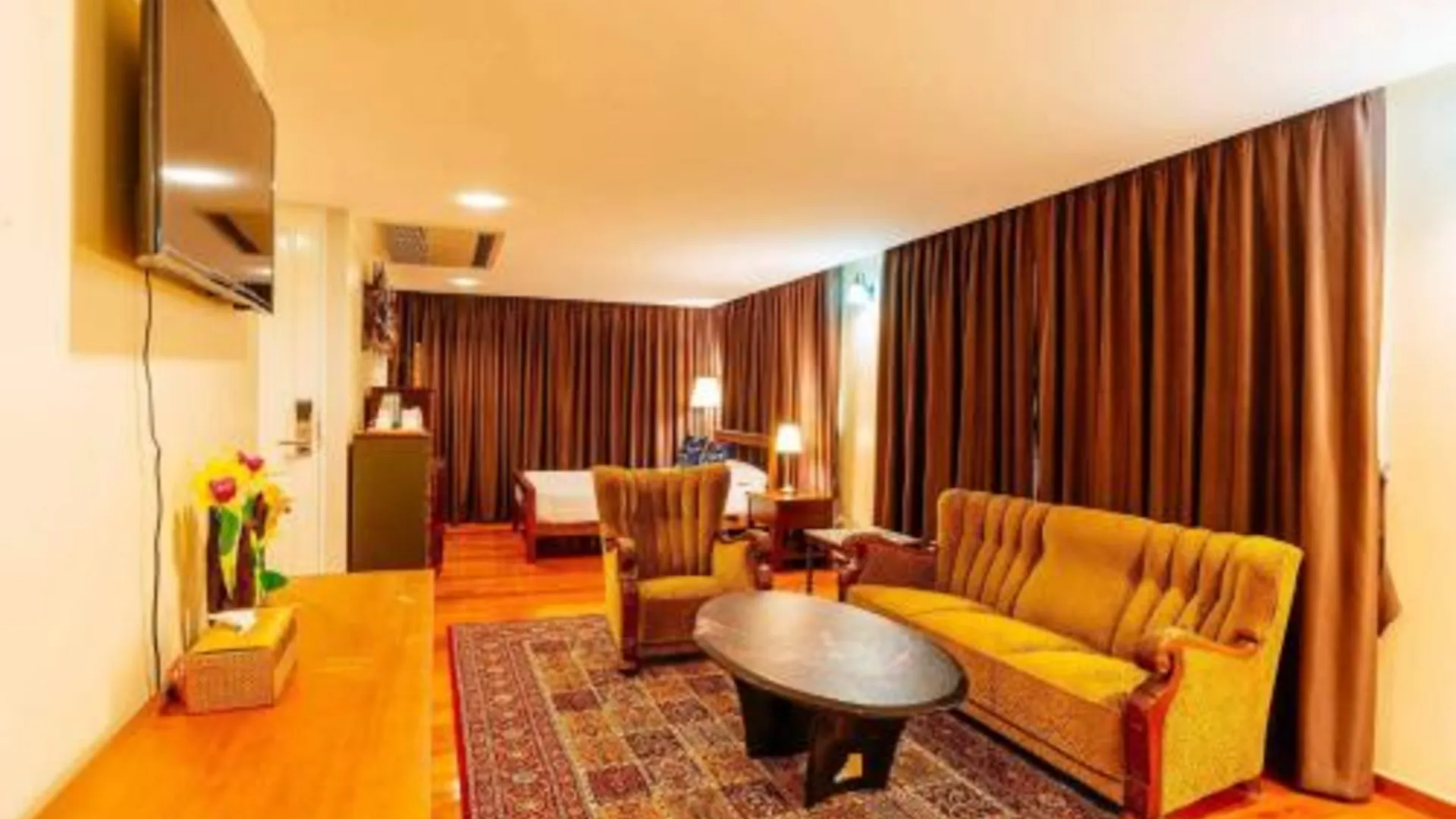 방콕 나인 디자인 플레이스 3성급 호텔 스위트룸