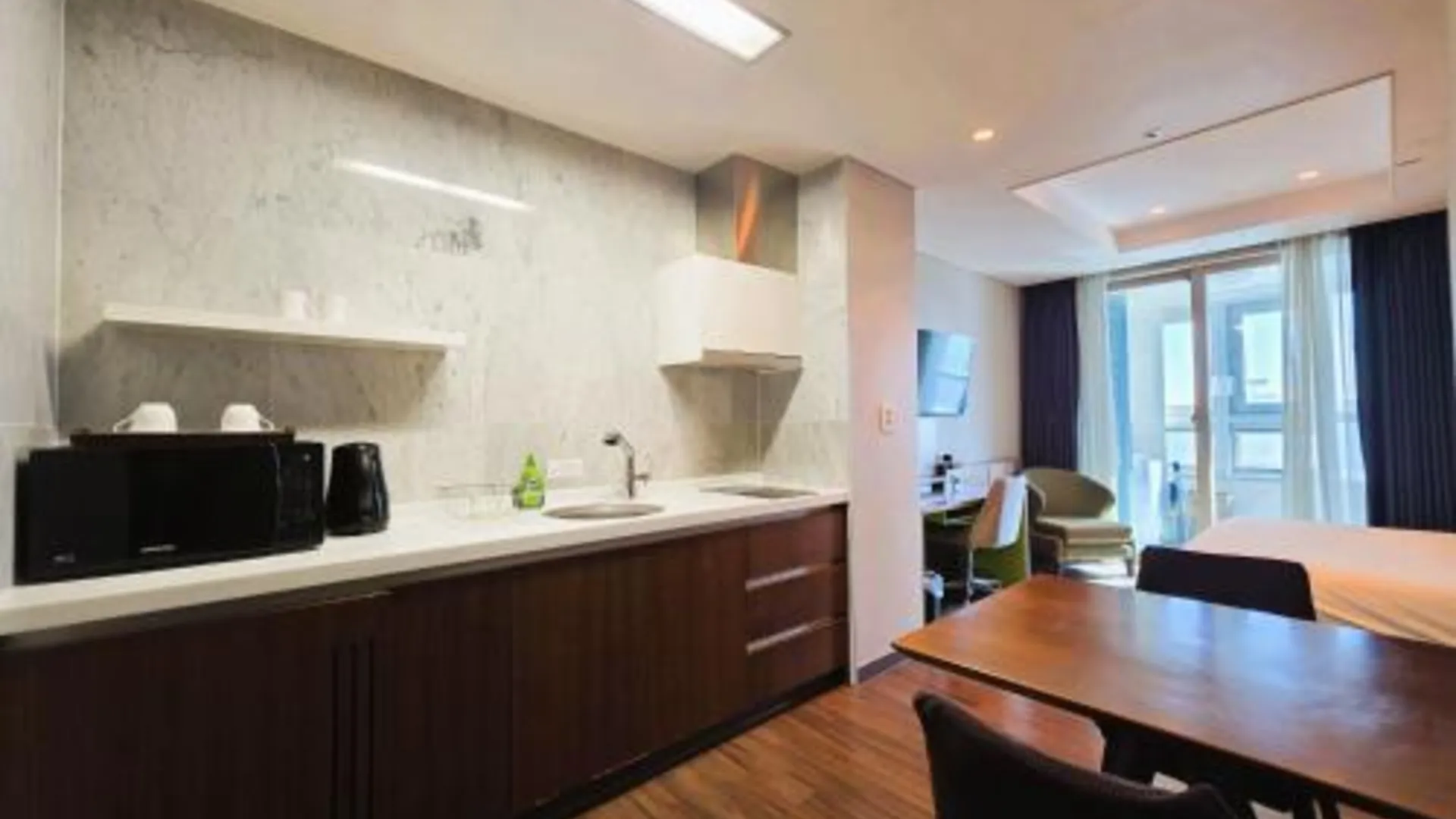 부산 W레지던스 호텔 해운대 4성급 호텔 로비