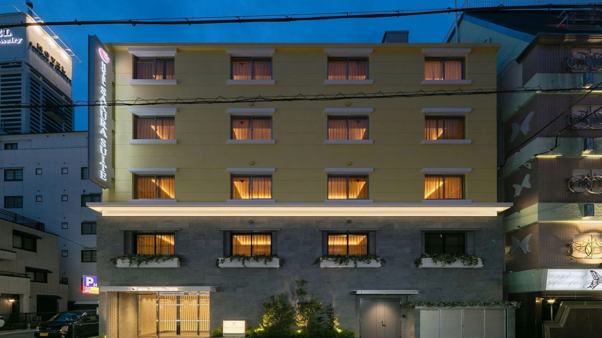 오사카 호텔 사쿠라스위트 오사카 2성급 호텔 수영장