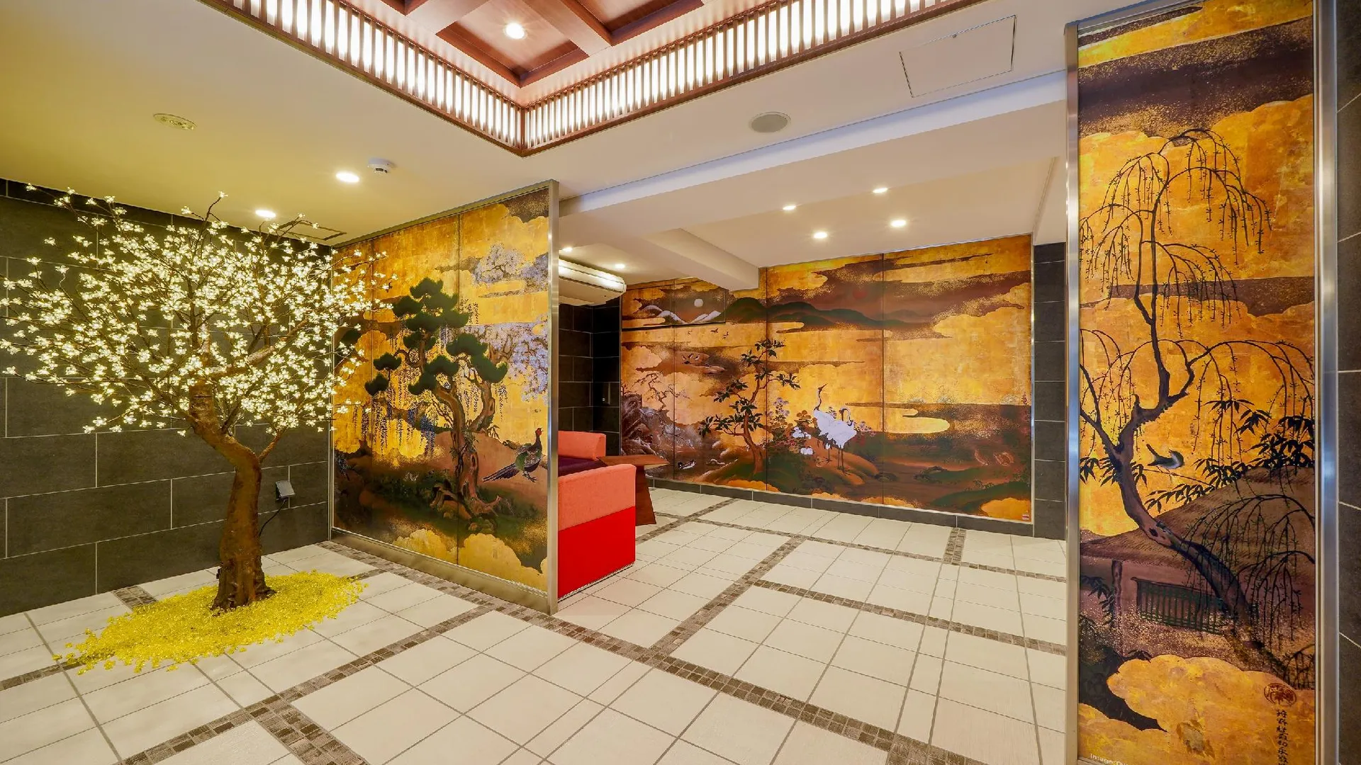 교토 레시 스테이 더 교토 3성급 호텔 로비