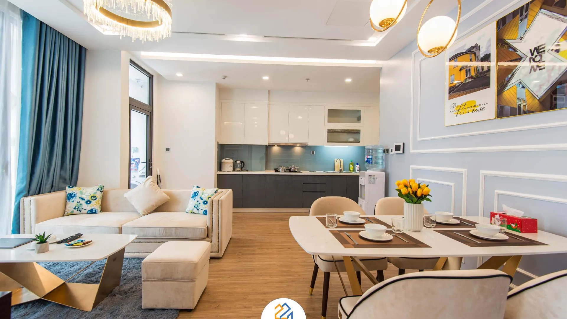 하노이 럭셔리 아파트먼트 앳 빈홈 메트로폴리스 니어 롯데 4성급 게스트하우스 객실