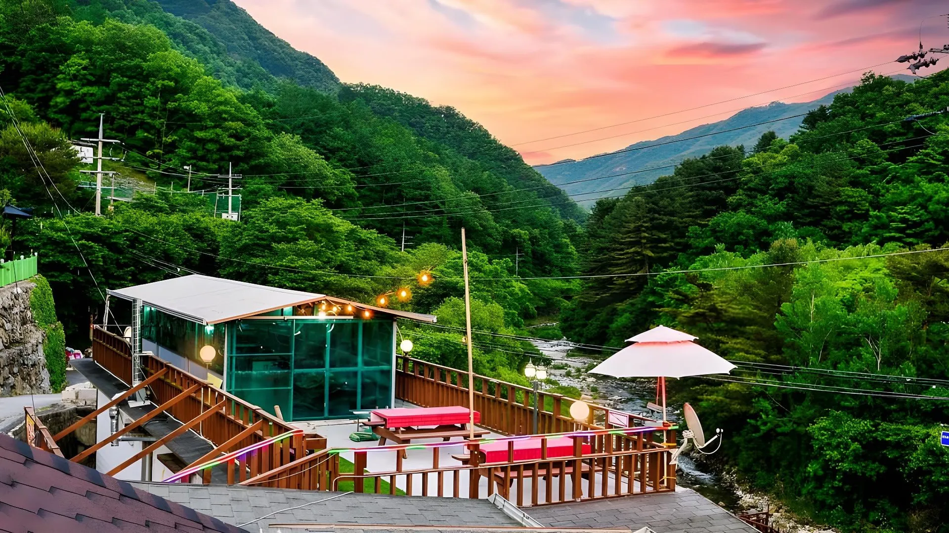 가평 산골이야기 펜션 2성급 게스트하우스 로비