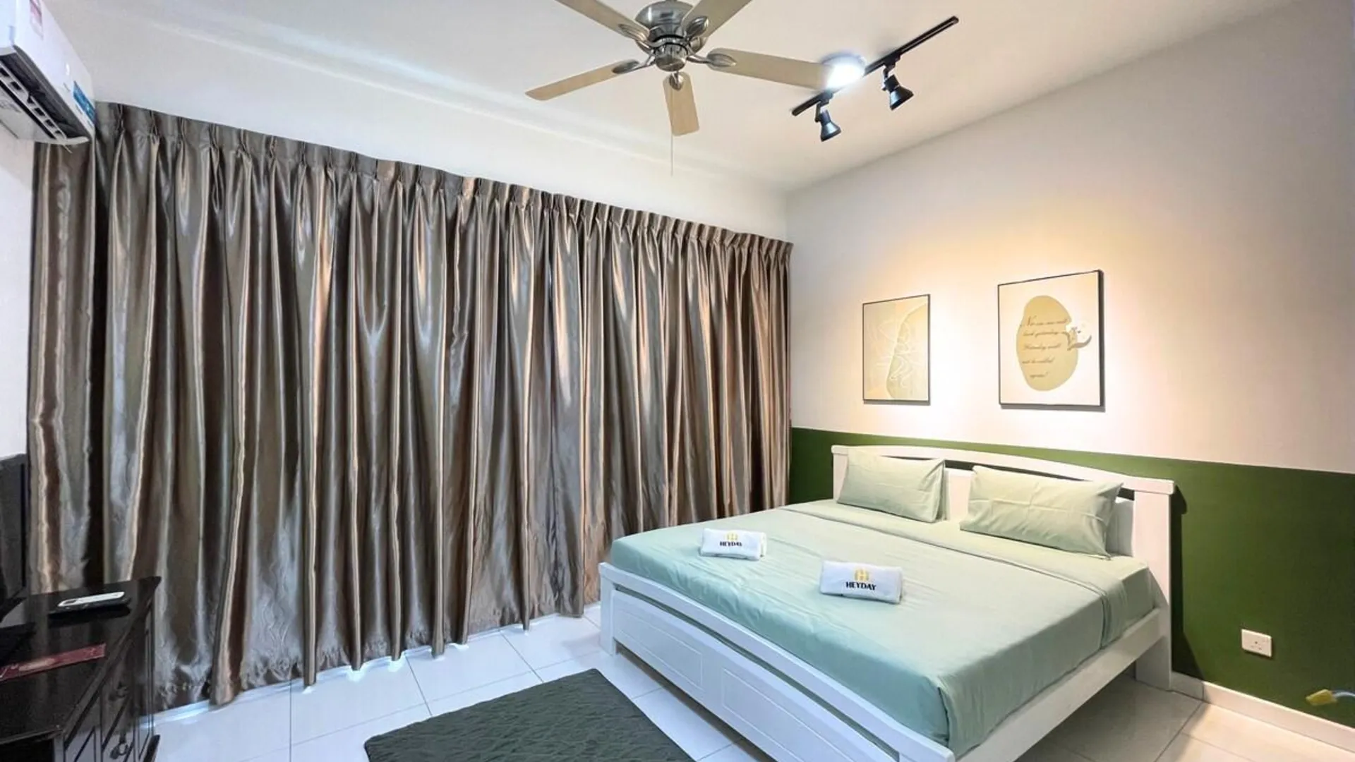 조호바루 / 조호르바루 스쿠다이의 프라이빗 하우스 (100m², 침실 3개, 프라이빗 욕실 2개) 2성급 싱글룸 스위트룸