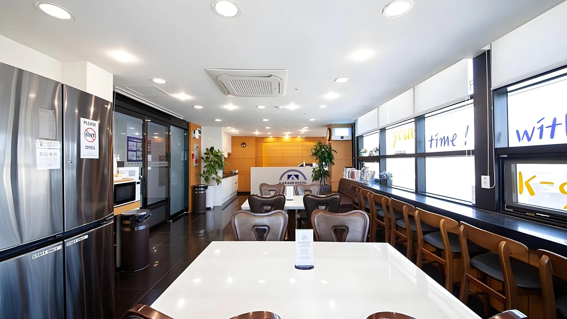 서울 K-그랜드 호스텔 동대문 2성급 호텔 로비