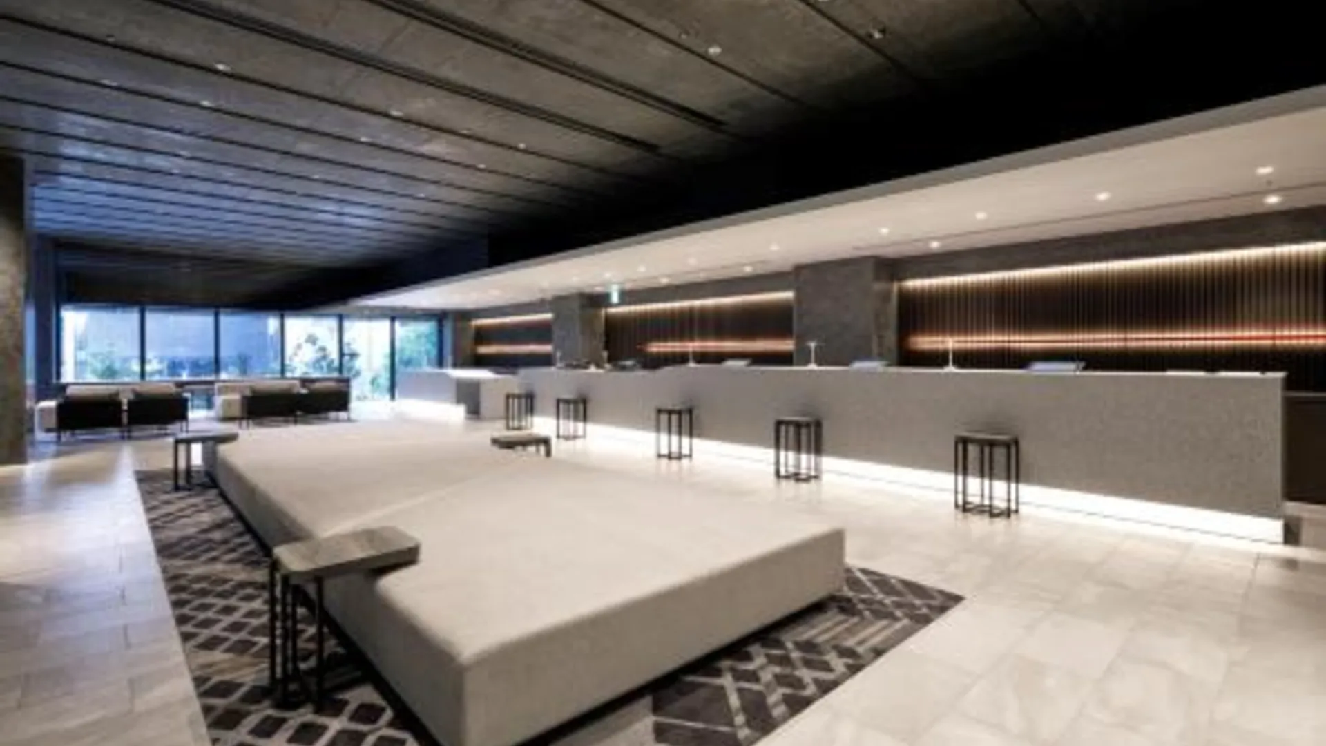 후쿠오카 호텔 잘 시티 후쿠오카 텐진 4성급 호텔 로비