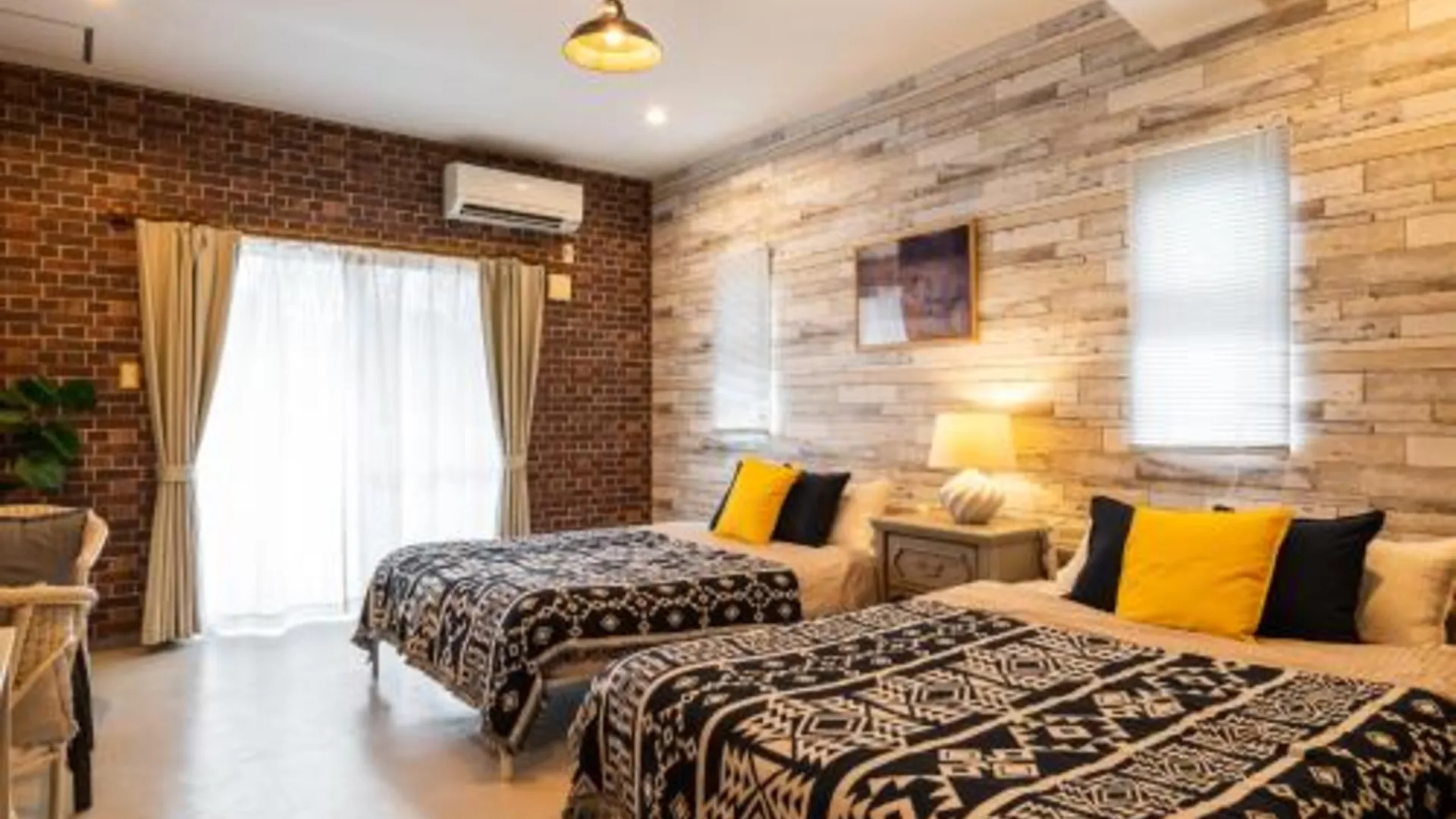 오키나와 본섬 ペンション アネラニハウス沖縄 4성급 게스트하우스 스위트룸