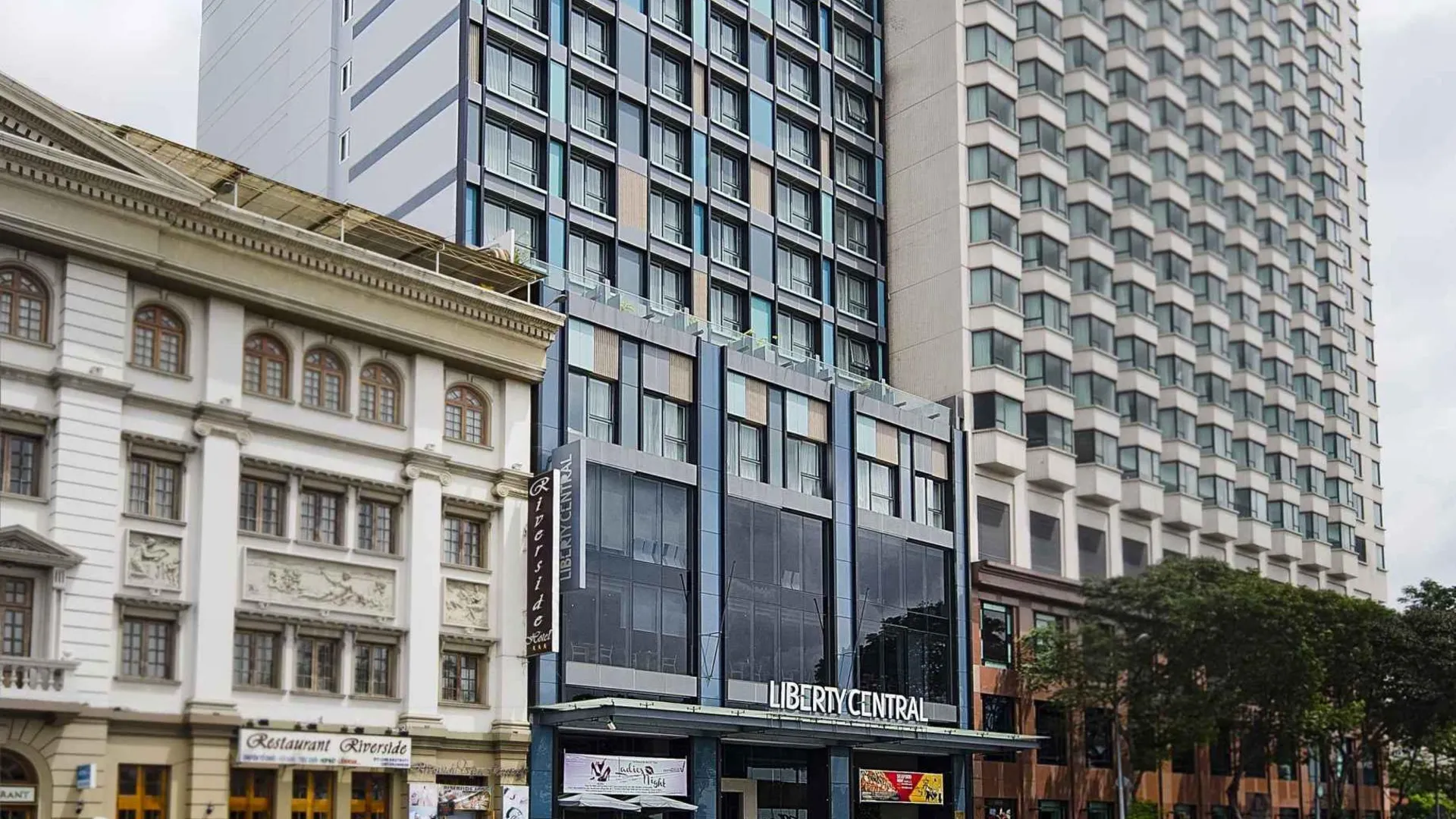 호치민 리버티 센트럴 사이공 리버사이드 호텔 4성급 호텔 객실