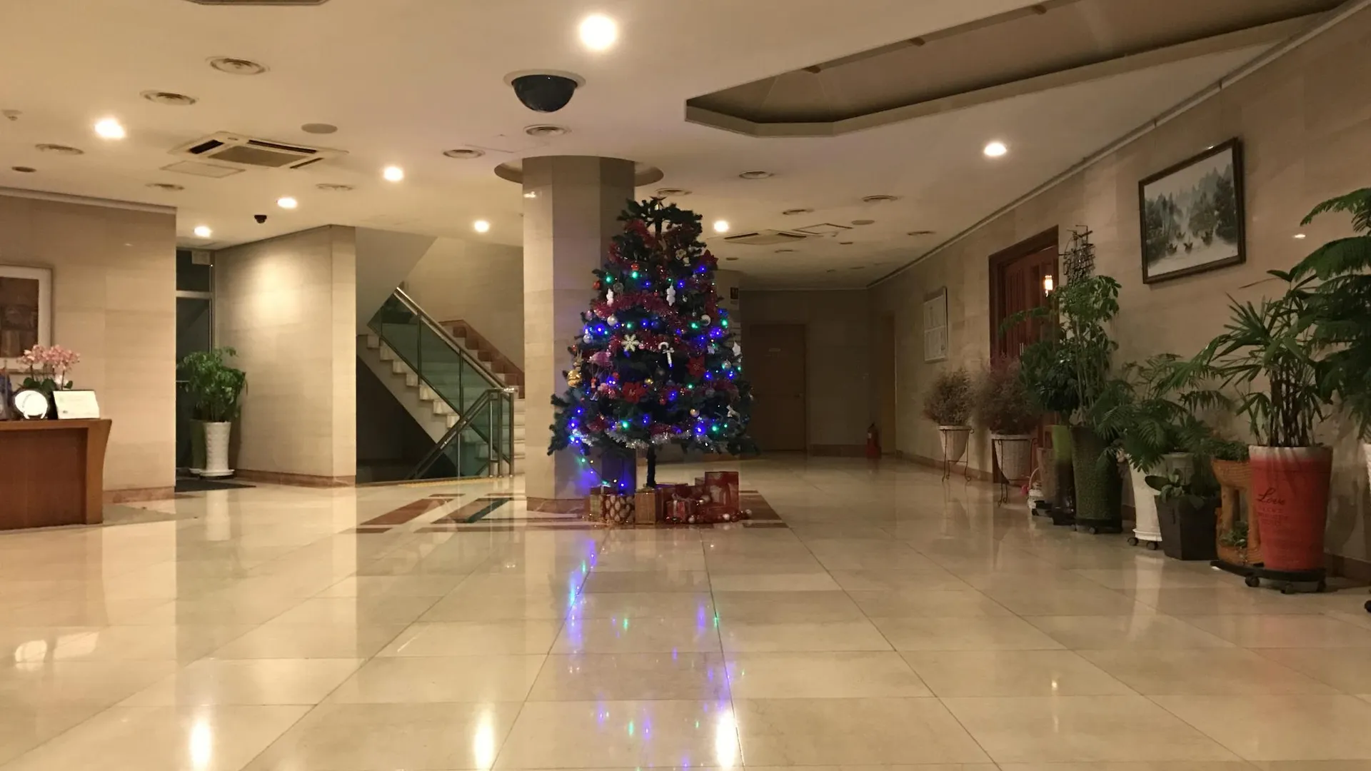 울산 호텔 오션뷰 3성급 호텔 로비