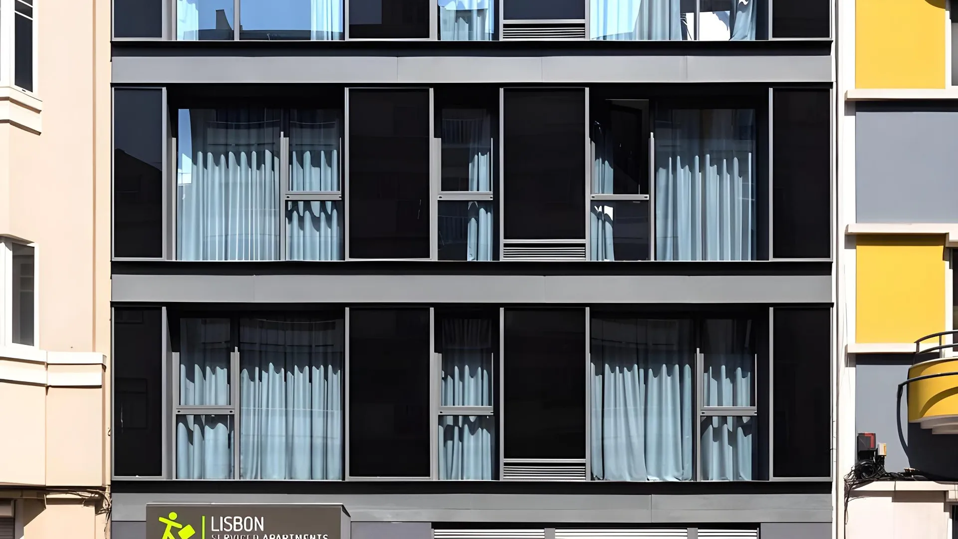 리스본 리스본 서비스 아파트먼트 - 파르케 4성급 호텔 객실