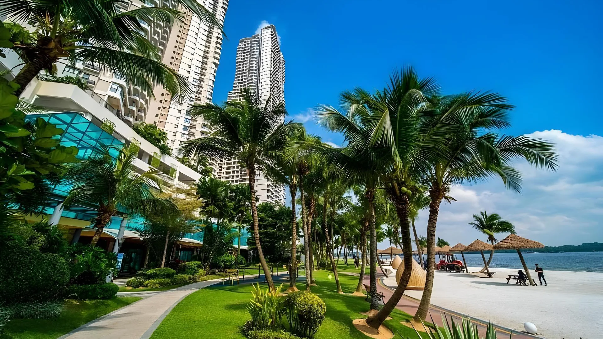 조호바루 / 조호르바루 당가베이의 아파트먼트 (1000m², 침실 3개, 프라이빗 욕실 3개) 3성급 싱글룸 부대시설