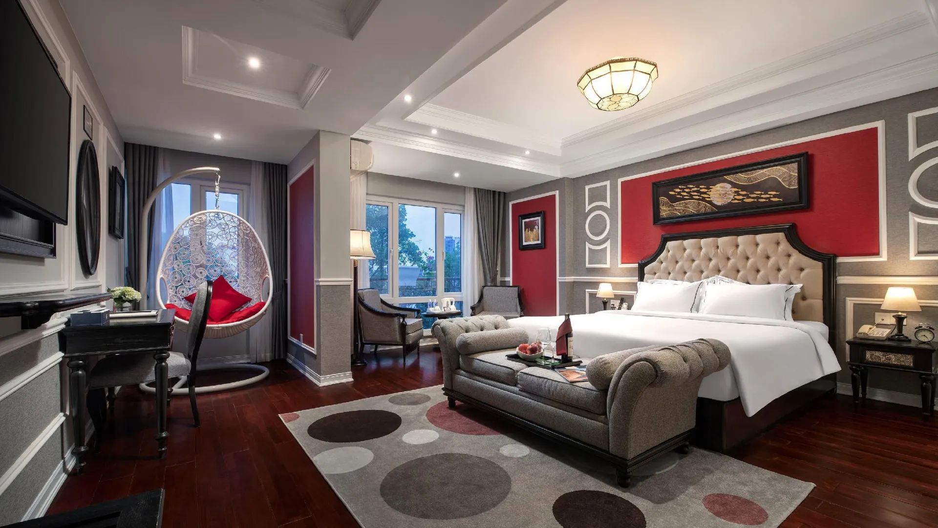 하노이 어쿠스틱 호텔 앤 스파 4성급 호텔 객실