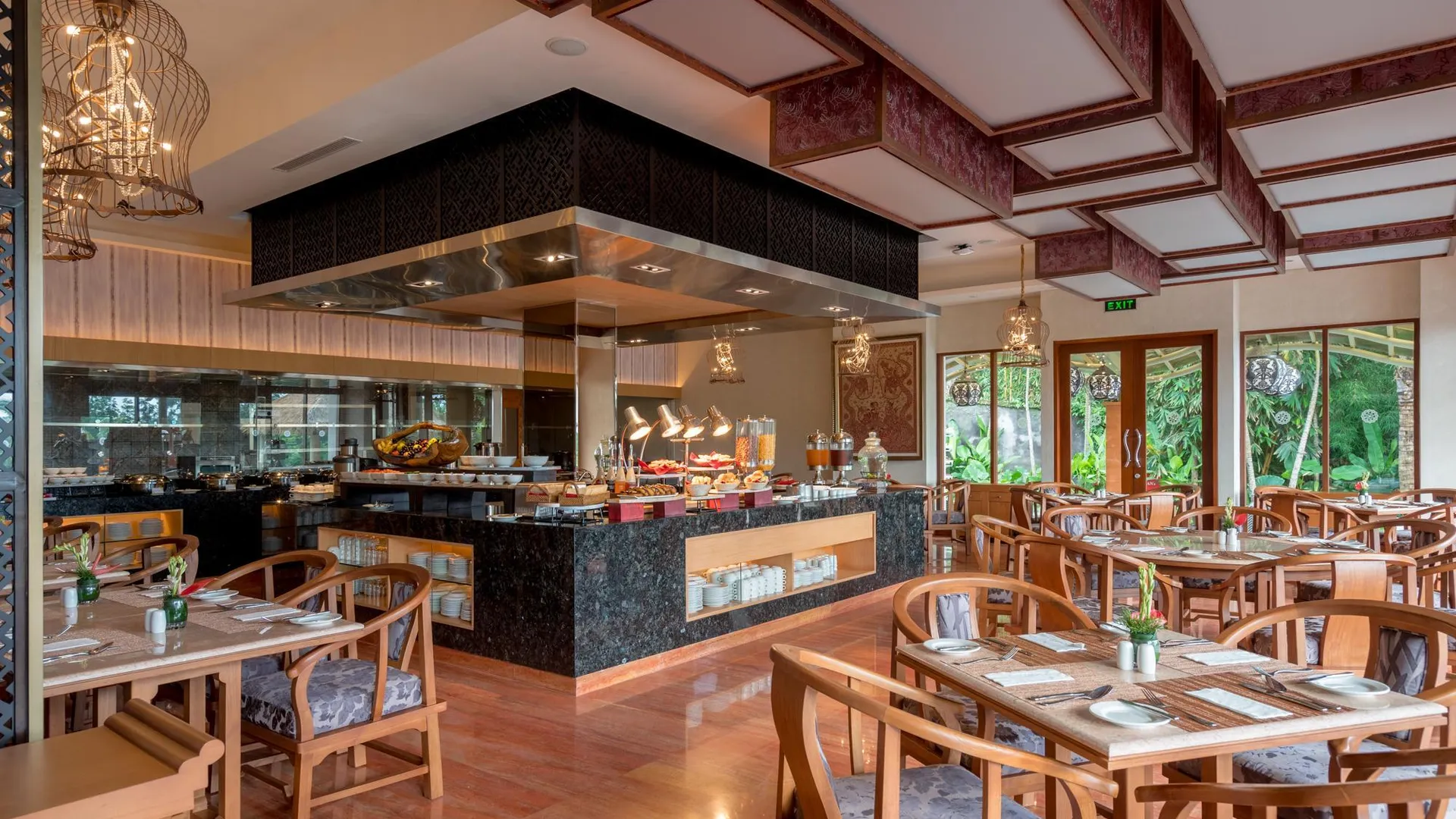 발리 세레스 스프링스 리조트 앤 스파 5성급 호텔 레스토랑