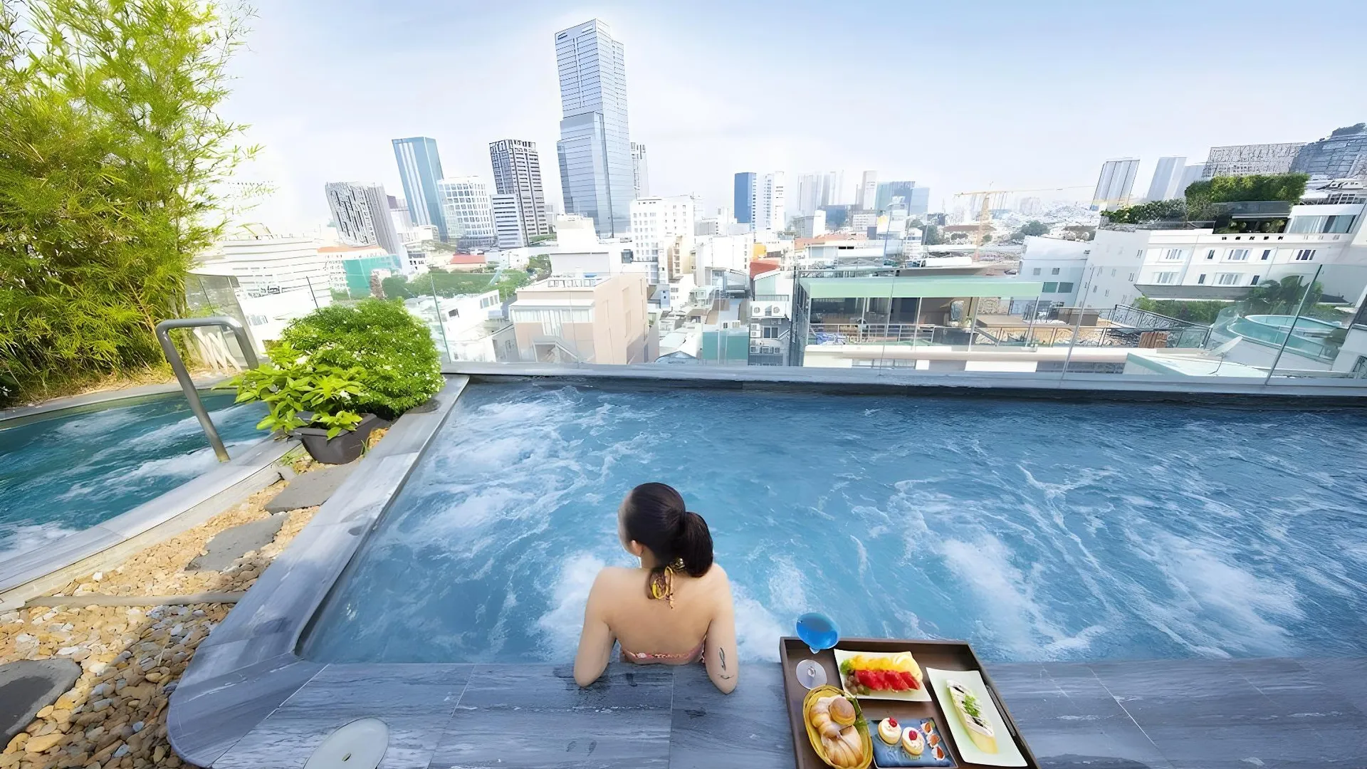 호치민 코친 젠 호텔 4성급 호텔 스위트룸