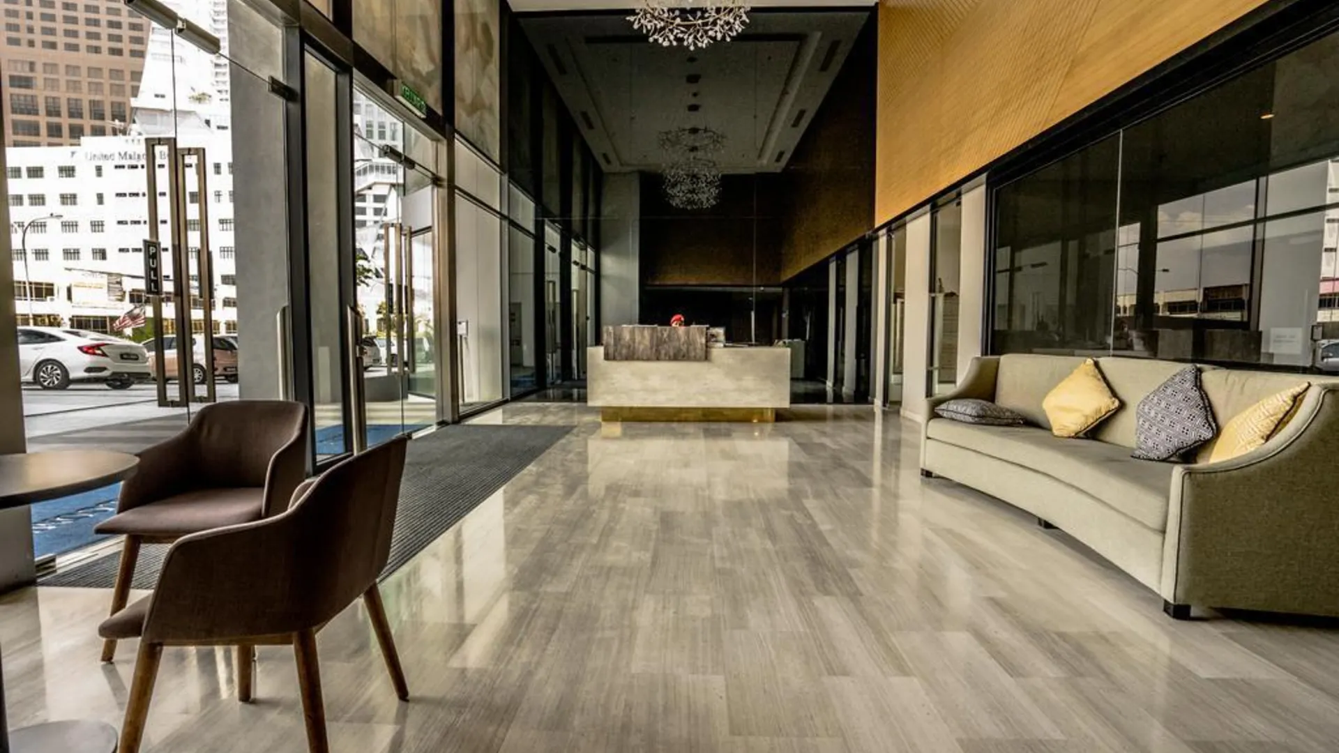 말라카 멜라카 라야의 아파트먼트 (43m², 침실 1개, 프라이빗 욕실 1개) 4성급 싱글룸 수영장