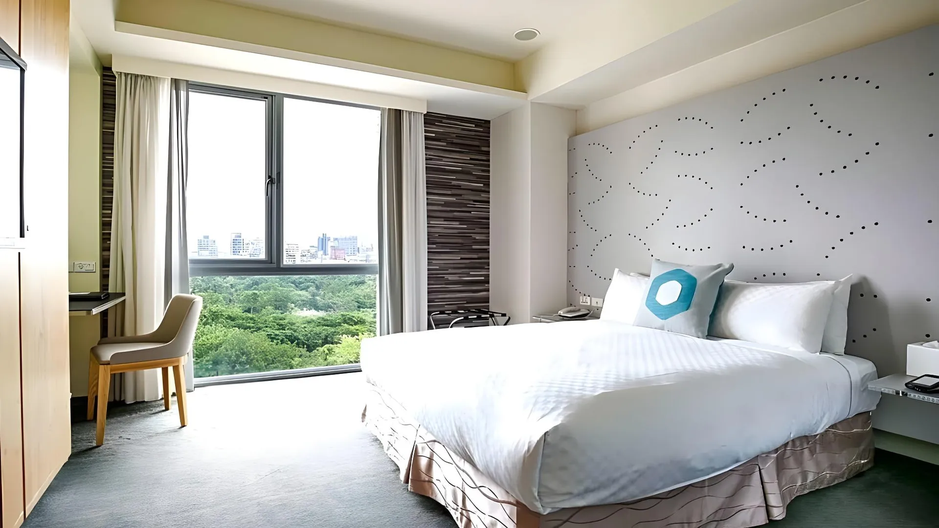 타이베이 댄디 호텔 다안 브랜치 3성급 호텔 전망