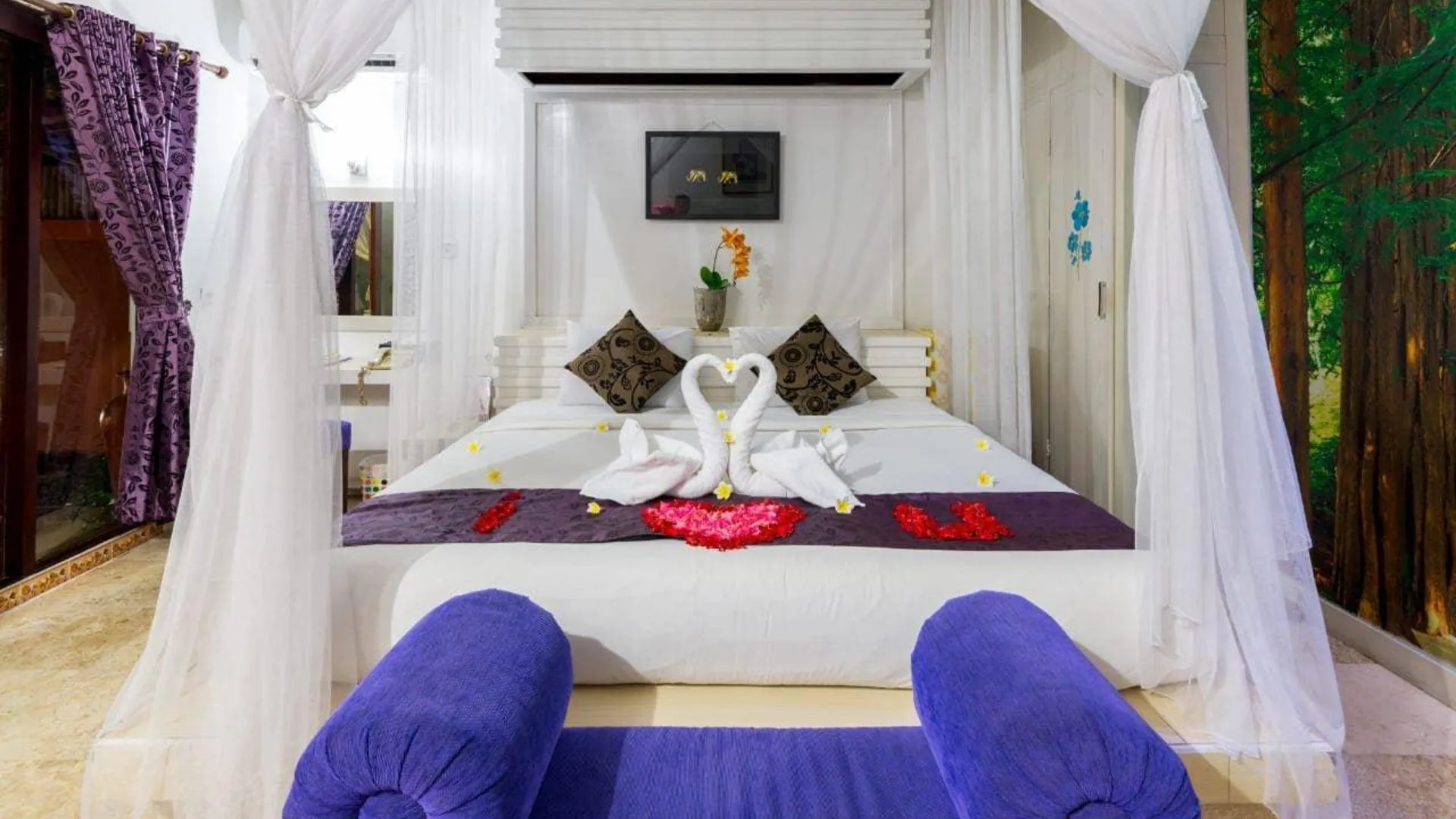 발리 쿠타의 빌라 (100m², 침실 1개, 프라이빗 욕실 1개) 3성급 싱글룸 스위트룸