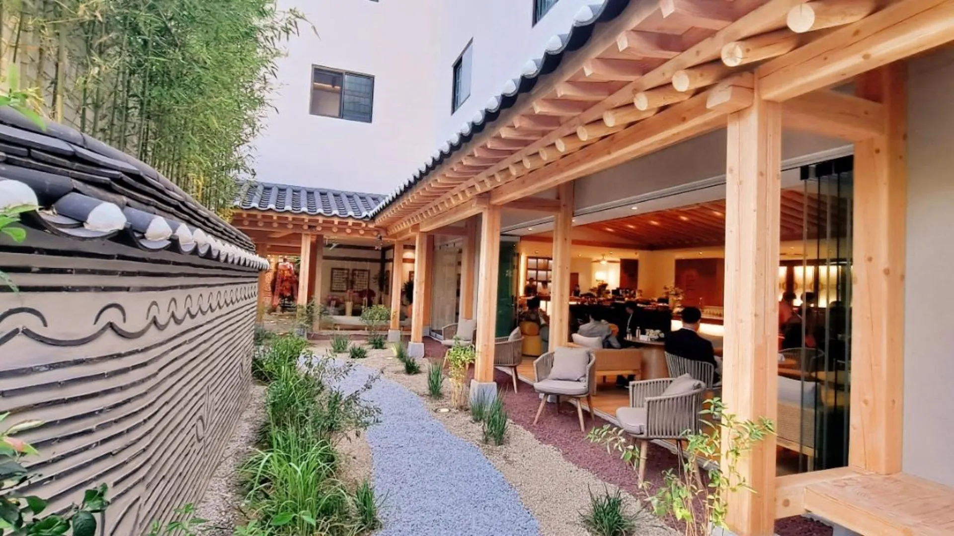 서울 한옥 호텔 담 서울 3성급 호텔 수영장