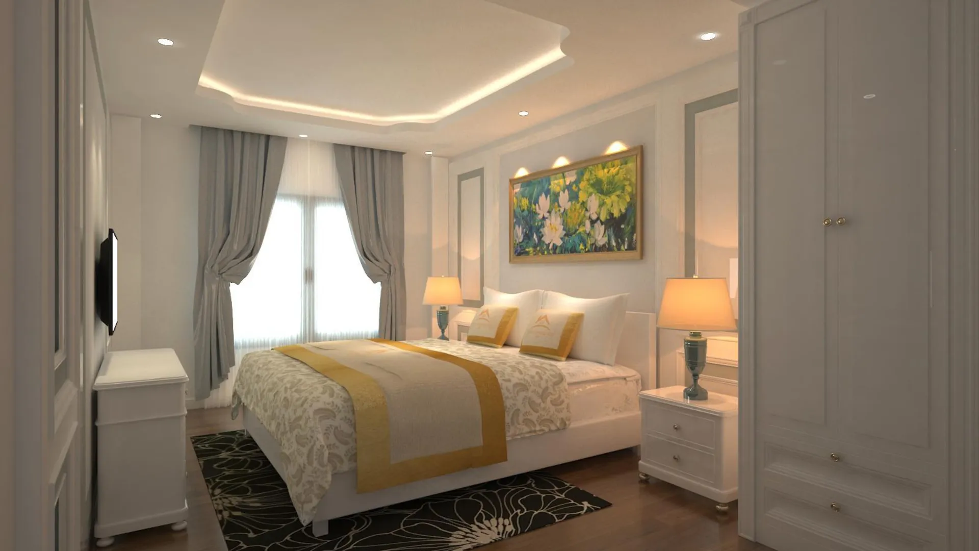 하노이 올드 쿼터 호텔 1961 3성급 호텔 전망