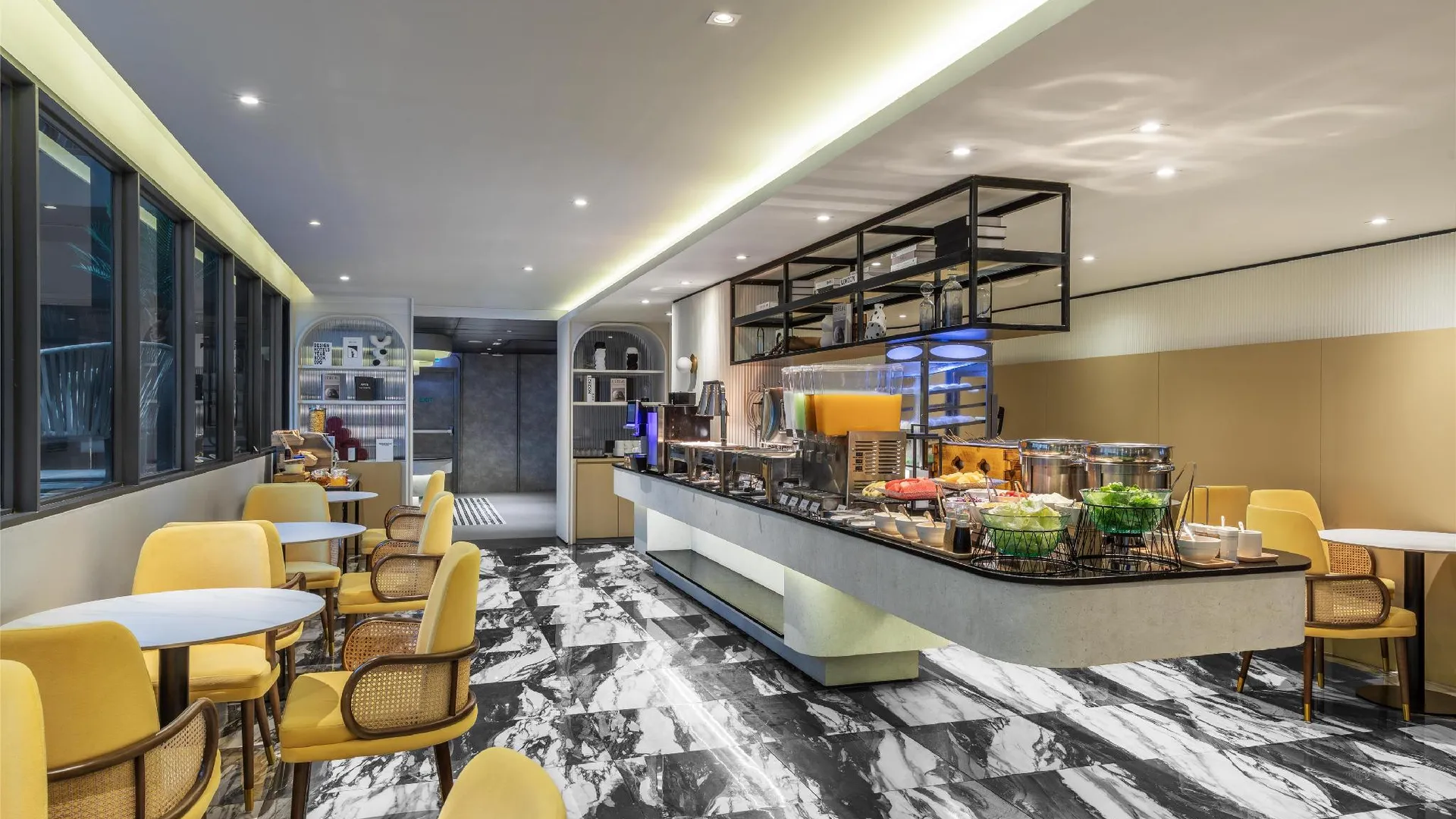 방콕 베스트 웨스턴 라차다 호텔 4성급 호텔 레스토랑