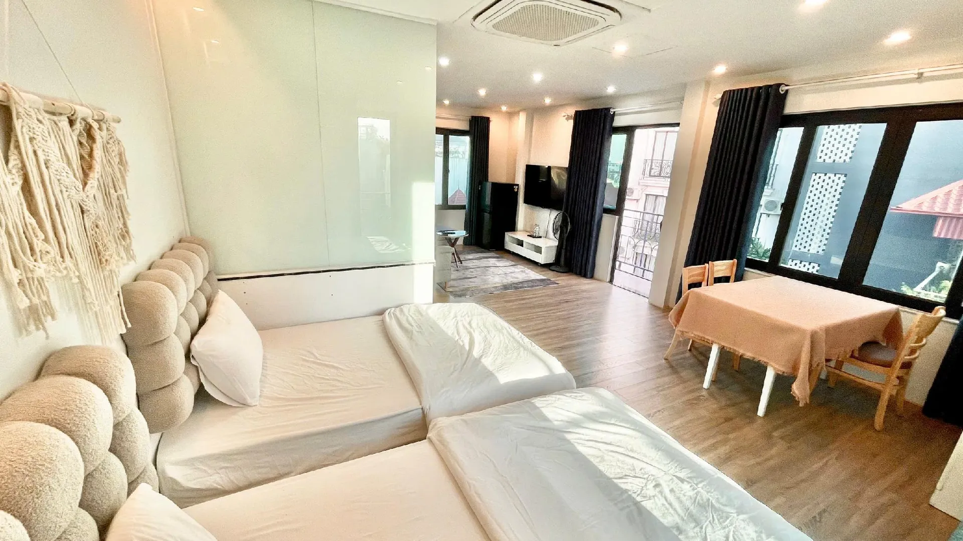 하노이 참참 - 키미 하우징 - 48 토 응옥 반 3성급 호텔 스위트룸