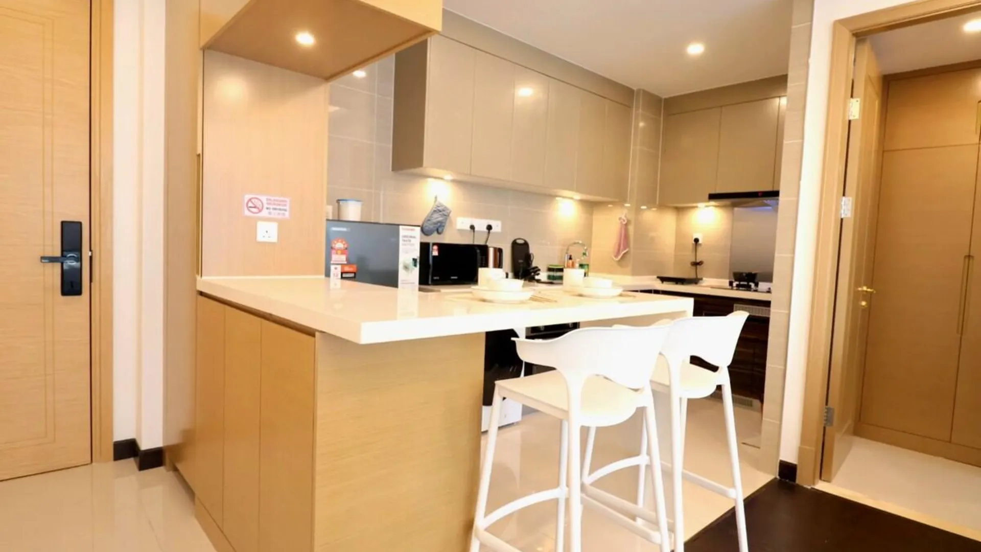 조호바루 / 조호르바루 조호바루의 아파트먼트 (650m², 침실 1개, 프라이빗 욕실 1개) 4성급 싱글룸 레스토랑