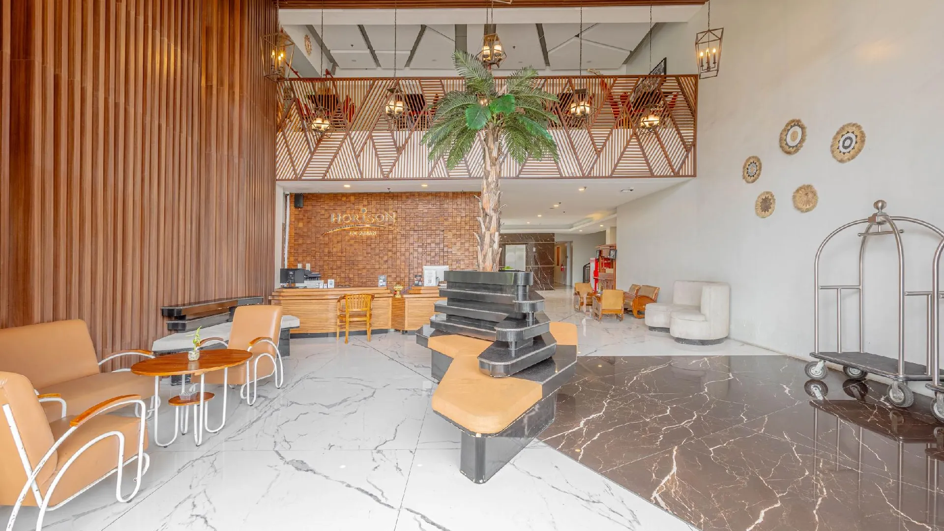 발리 호리슨 르 아만 발리 3성급 호텔 로비