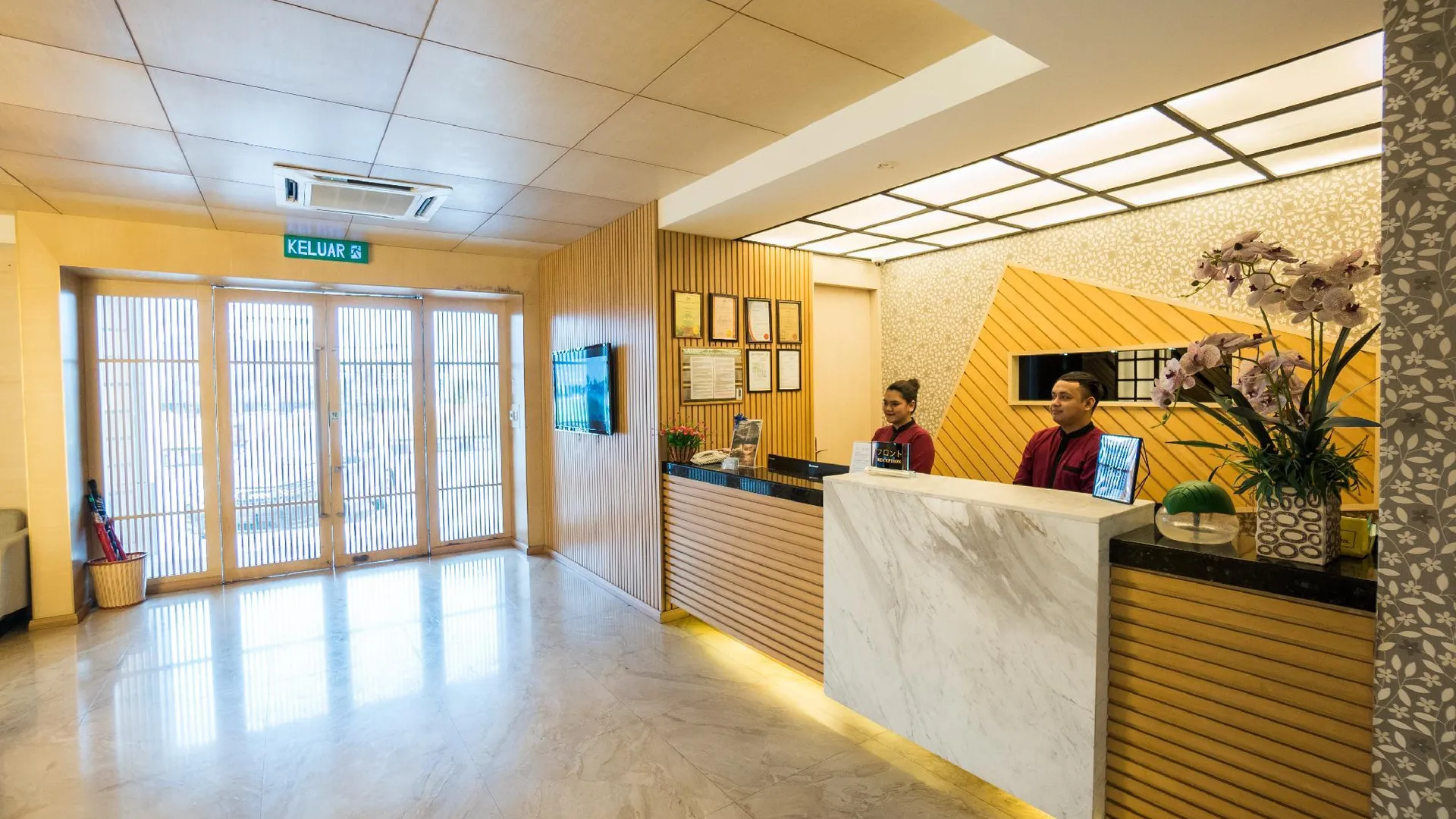 빈툴루 JC 마크 호텔 3성급 호텔 로비
