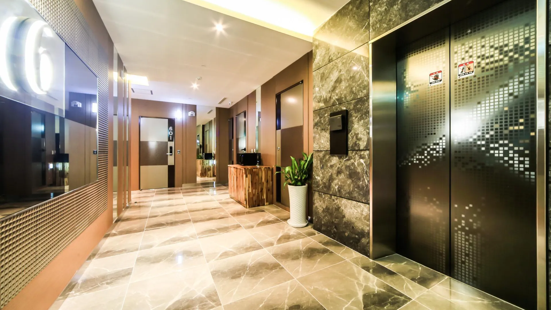 울산 울산 진장동 프리미어 1성급 호텔 로비