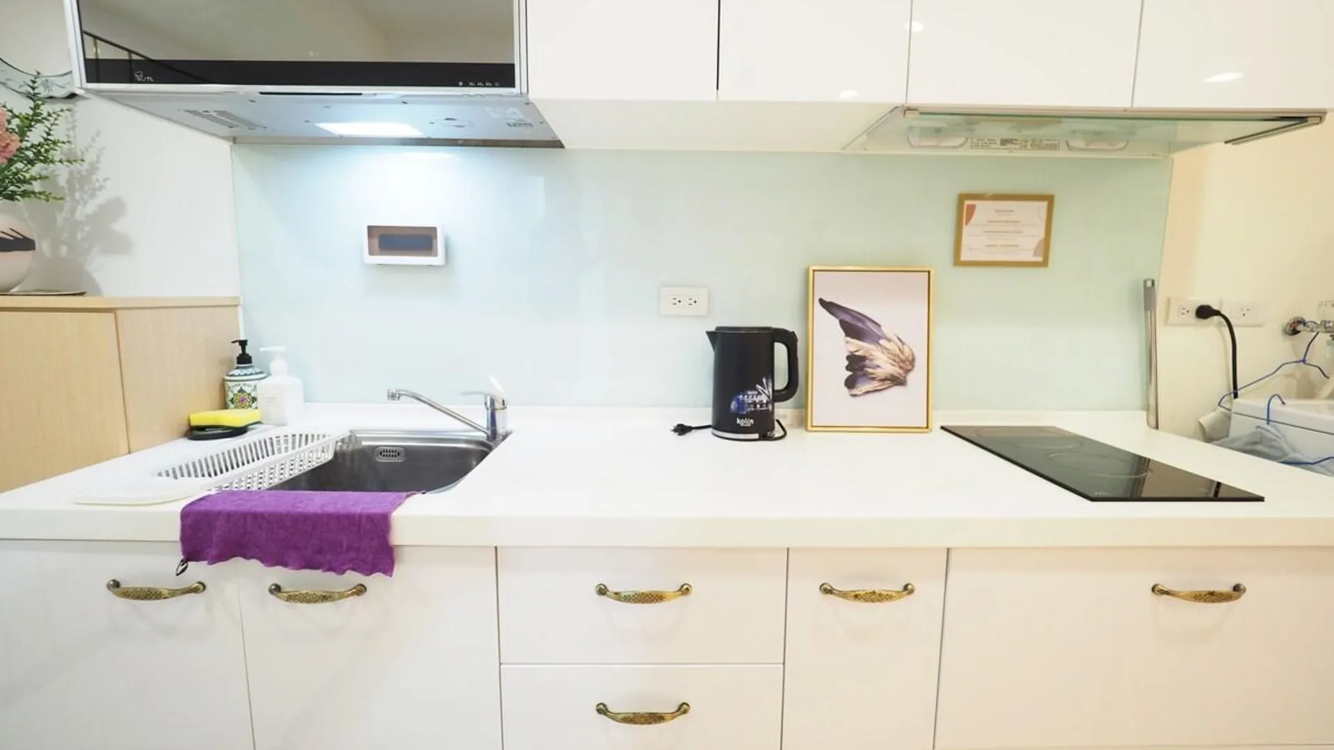 타이베이 타이베이 메인역의 아파트먼트 (110m², 침실 3개, 프라이빗 욕실 1개) 4성급 싱글룸 부대시설