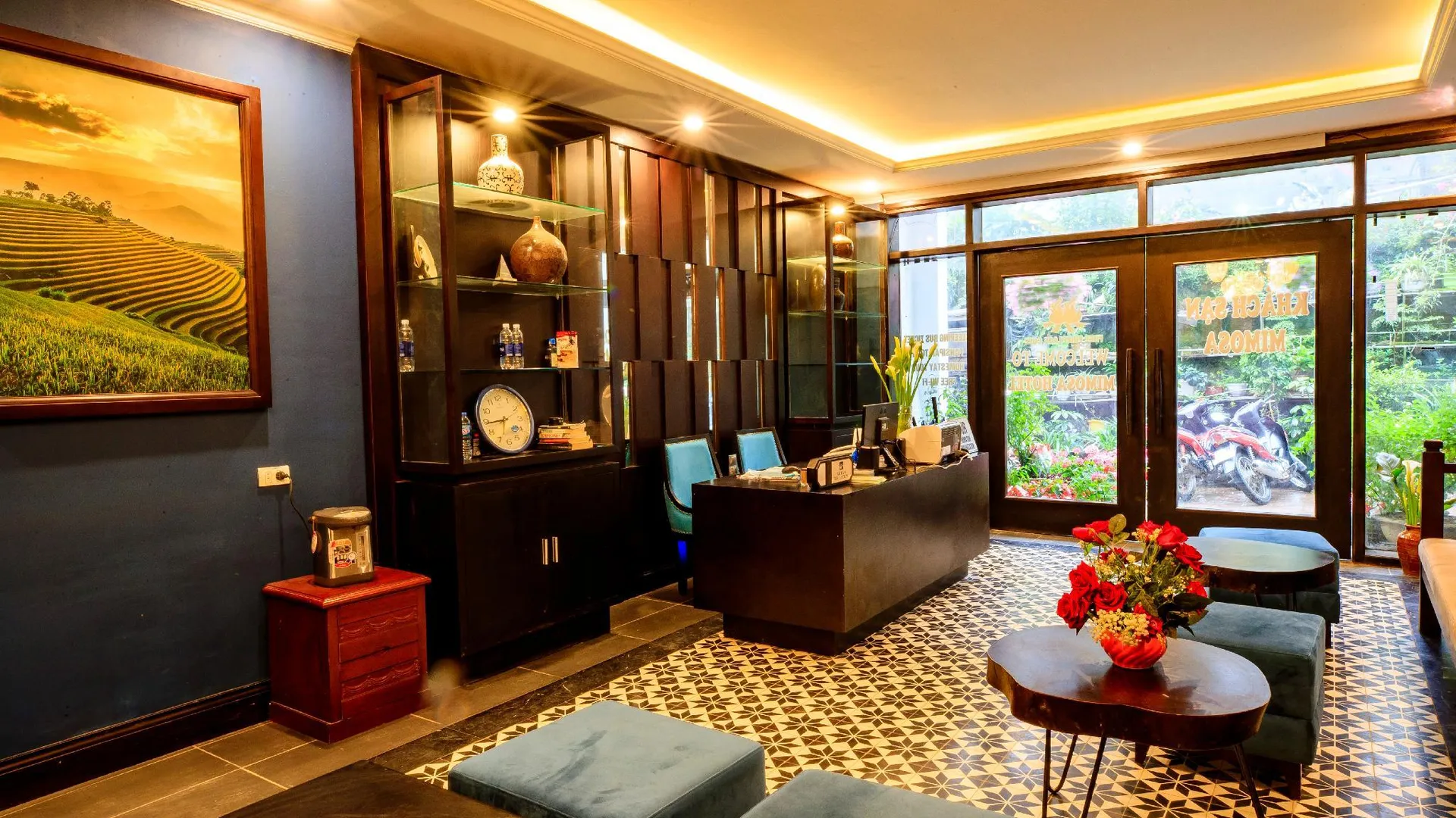 사파 사파 미모사 호텔  2성급 호텔 로비