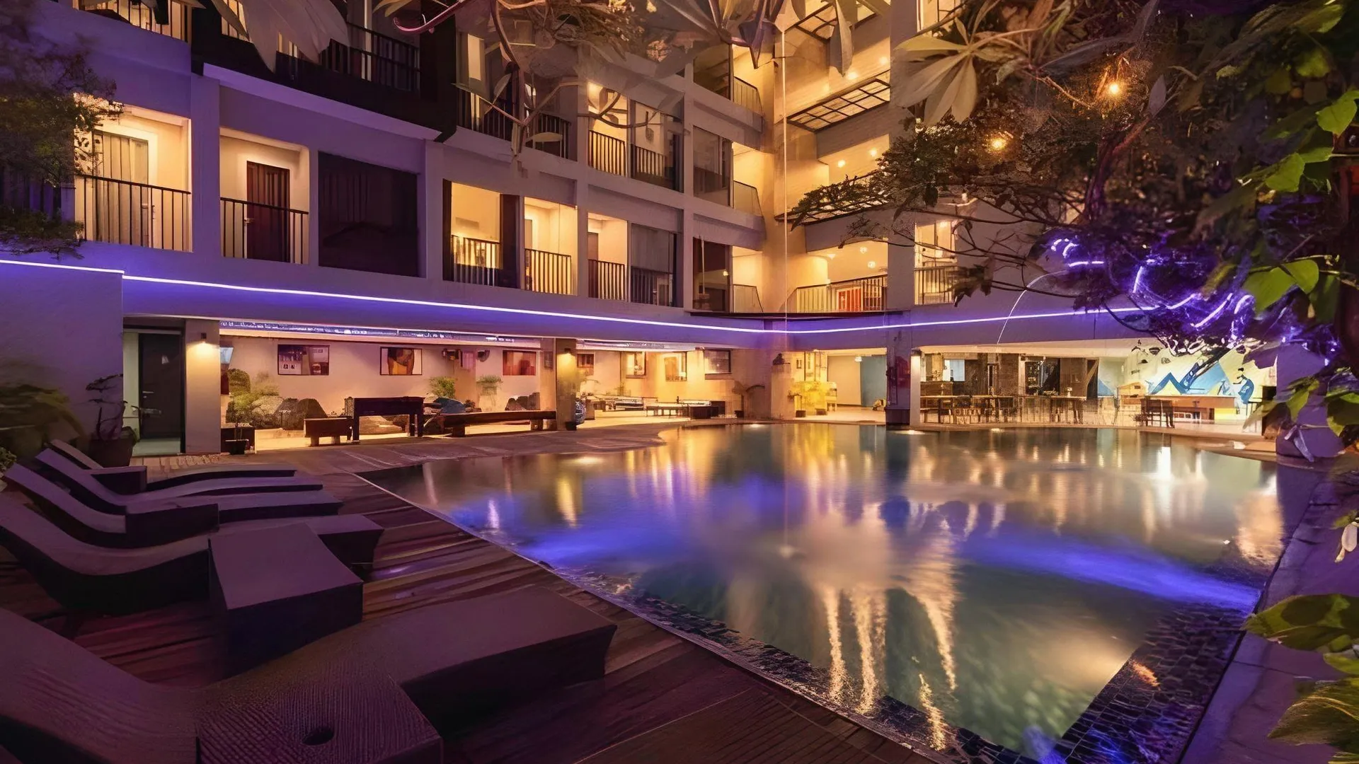 발리 브리츠 호텔 레기안 4성급 호텔 로비