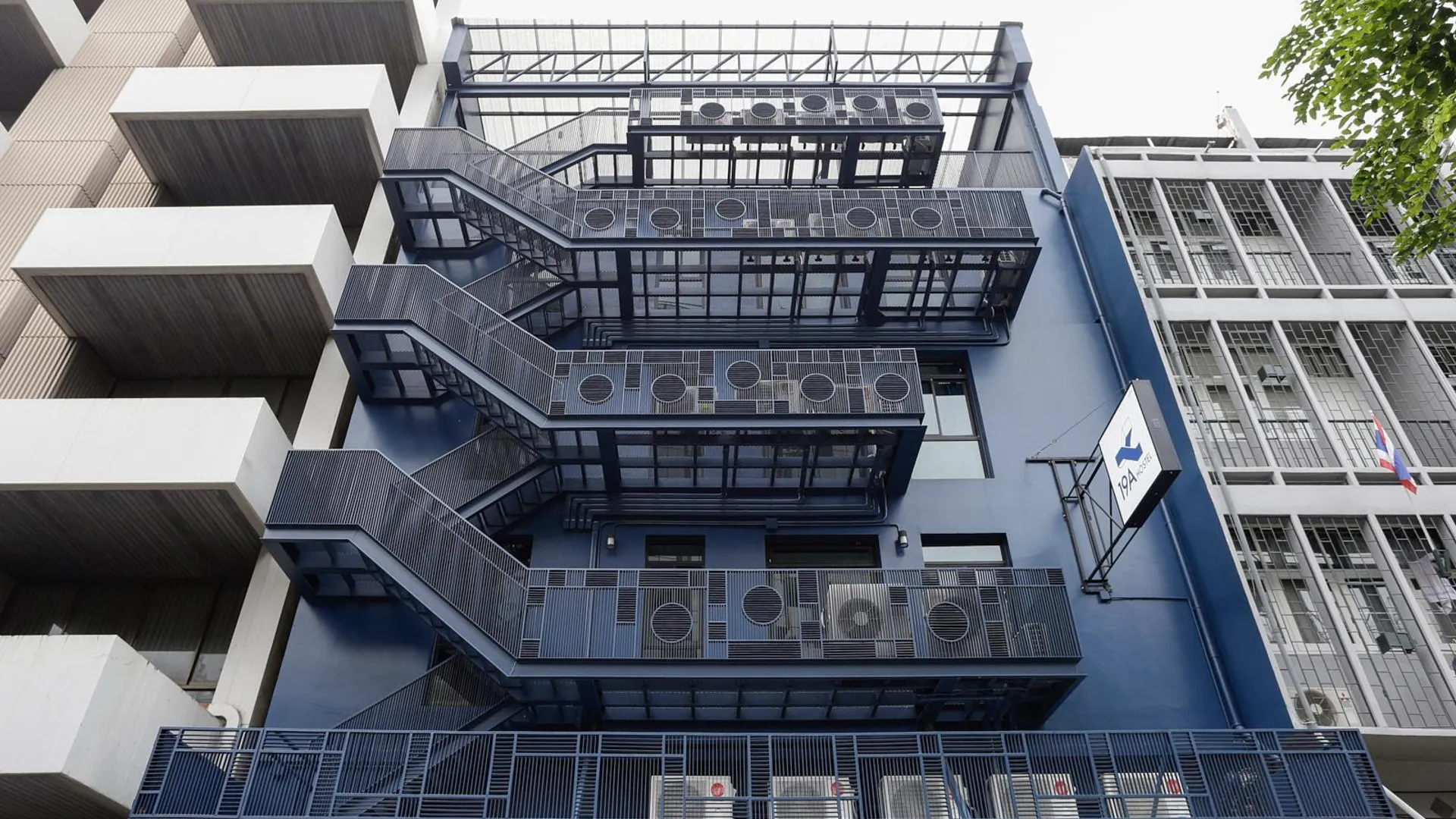 방콕 19a 호스텔 3성급 호텔 객실