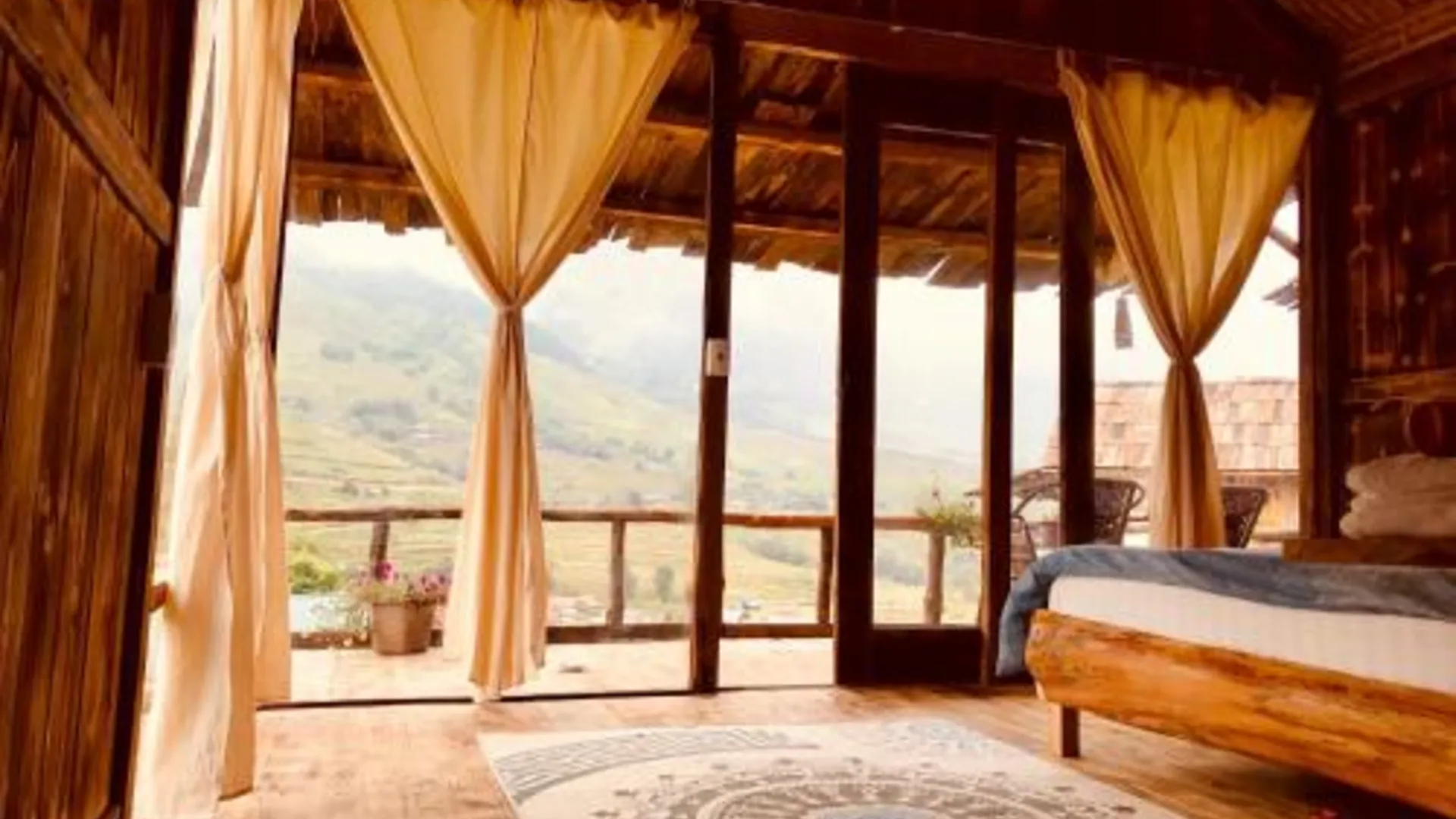 사파 Cơmlam Eco House 2성급 호텔 스위트룸