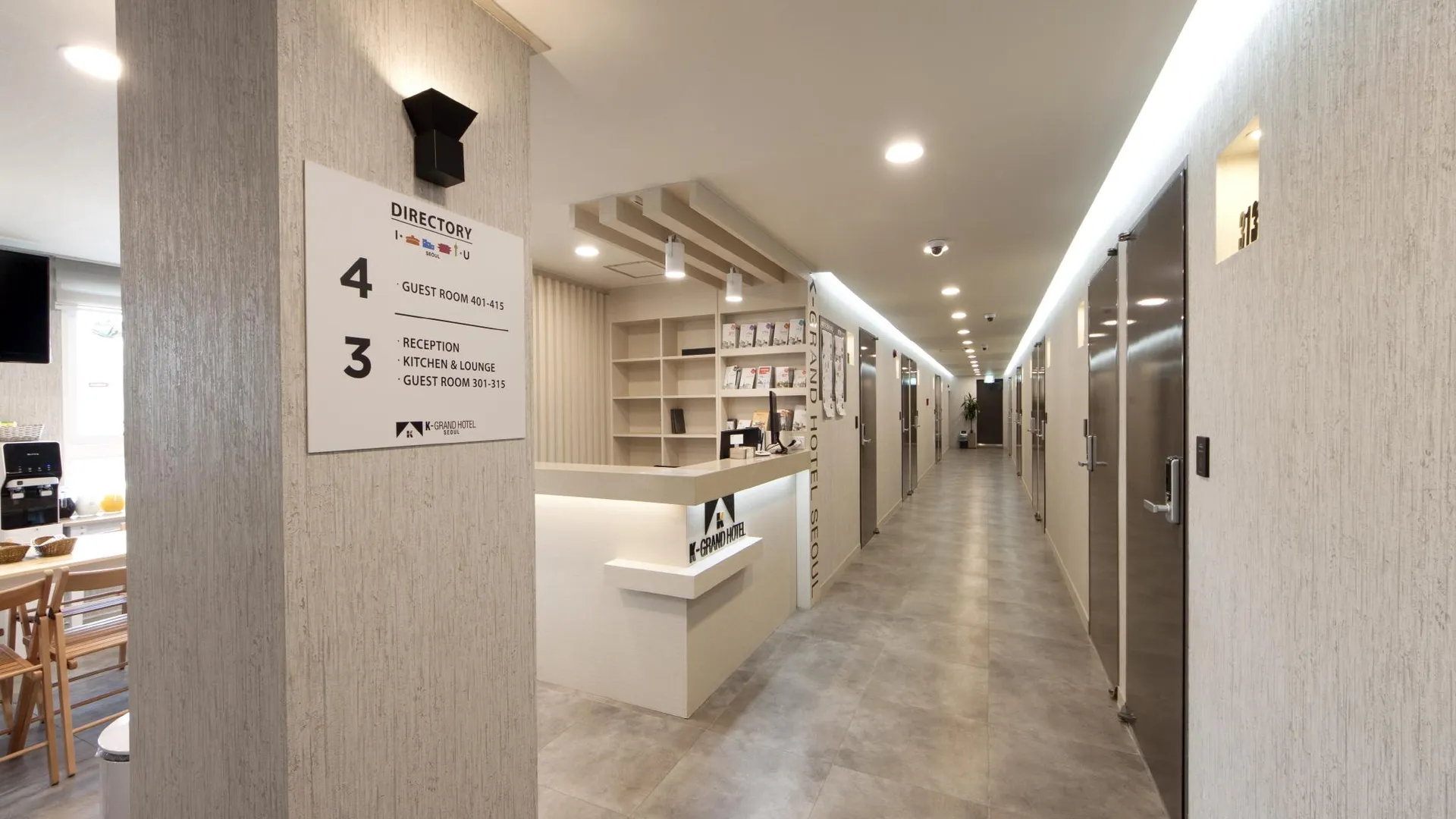 서울 K-그랜드 호텔 서울 2성급 호텔 로비