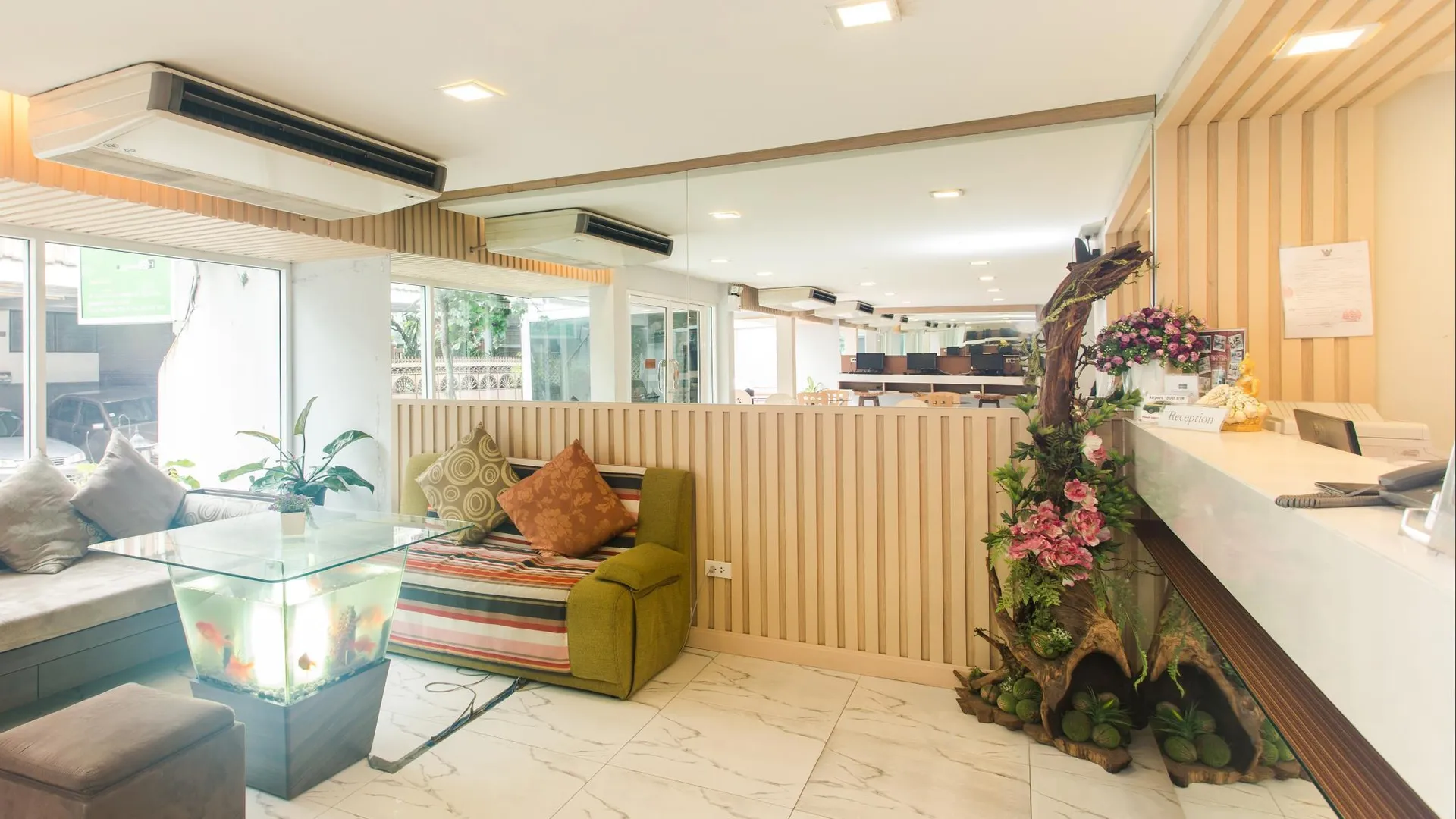 방콕 난트라 플뢴칫 호텔 3성급 호텔 레스토랑