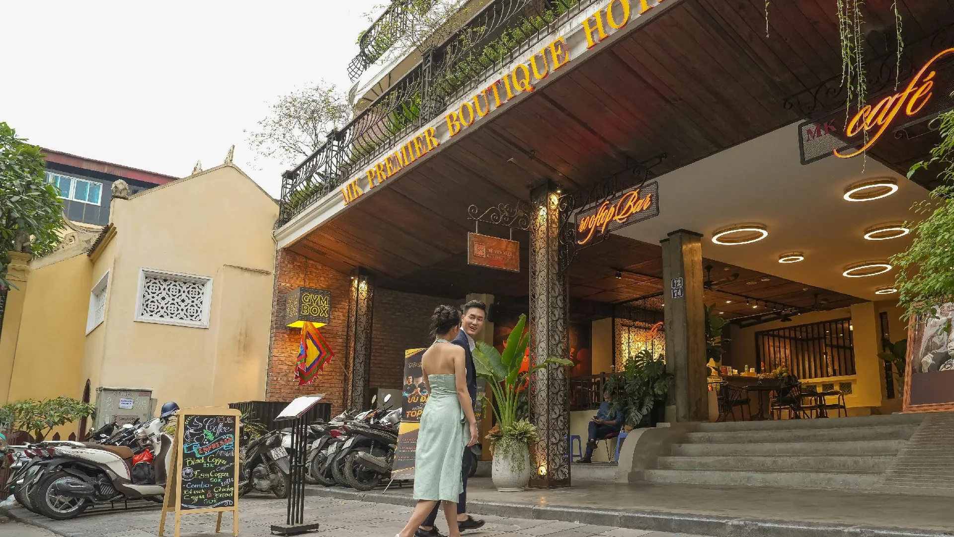 하노이 MK 프리미어 부티크 호텔 4성급 호텔 레스토랑