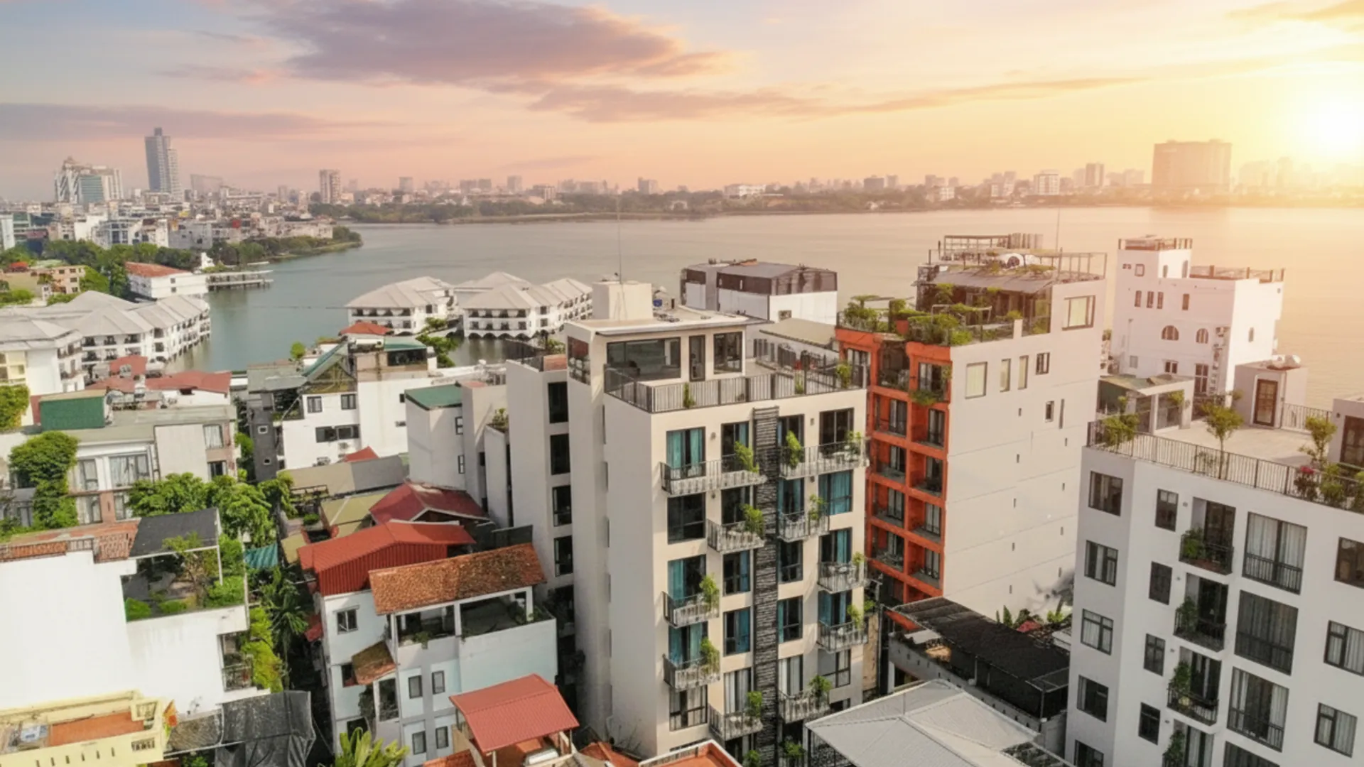 하노이 마저리 부티크 아파트먼트 4성급 호텔 객실