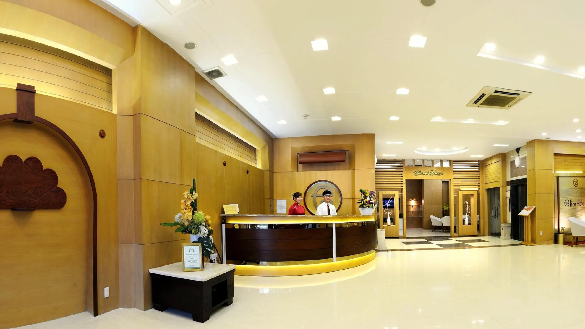 호치민 엘리오스 호텔 3성급 호텔 객실