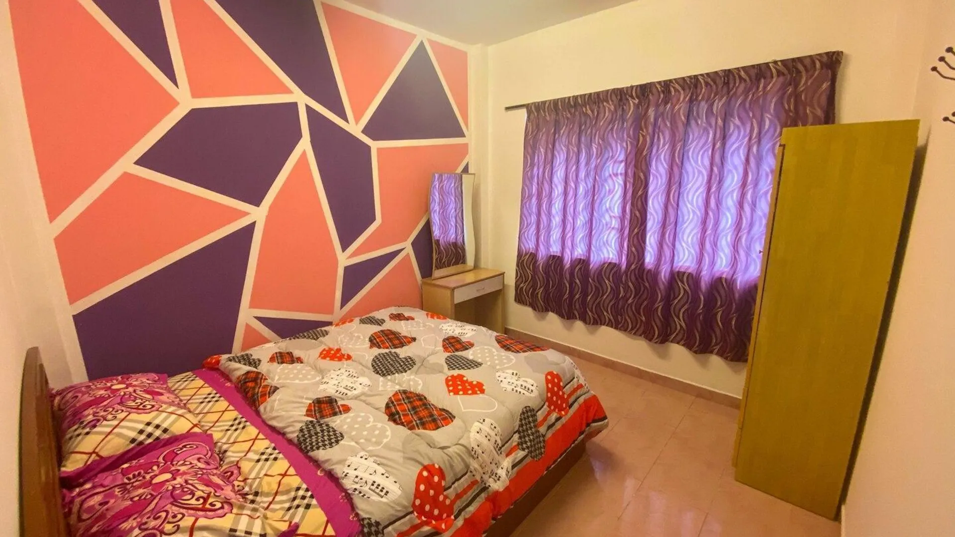 카메론 하일랜즈 타나 라타의 아파트먼트 (800m², 침실 3개, 프라이빗 욕실 2개) 3성급 싱글룸 객실